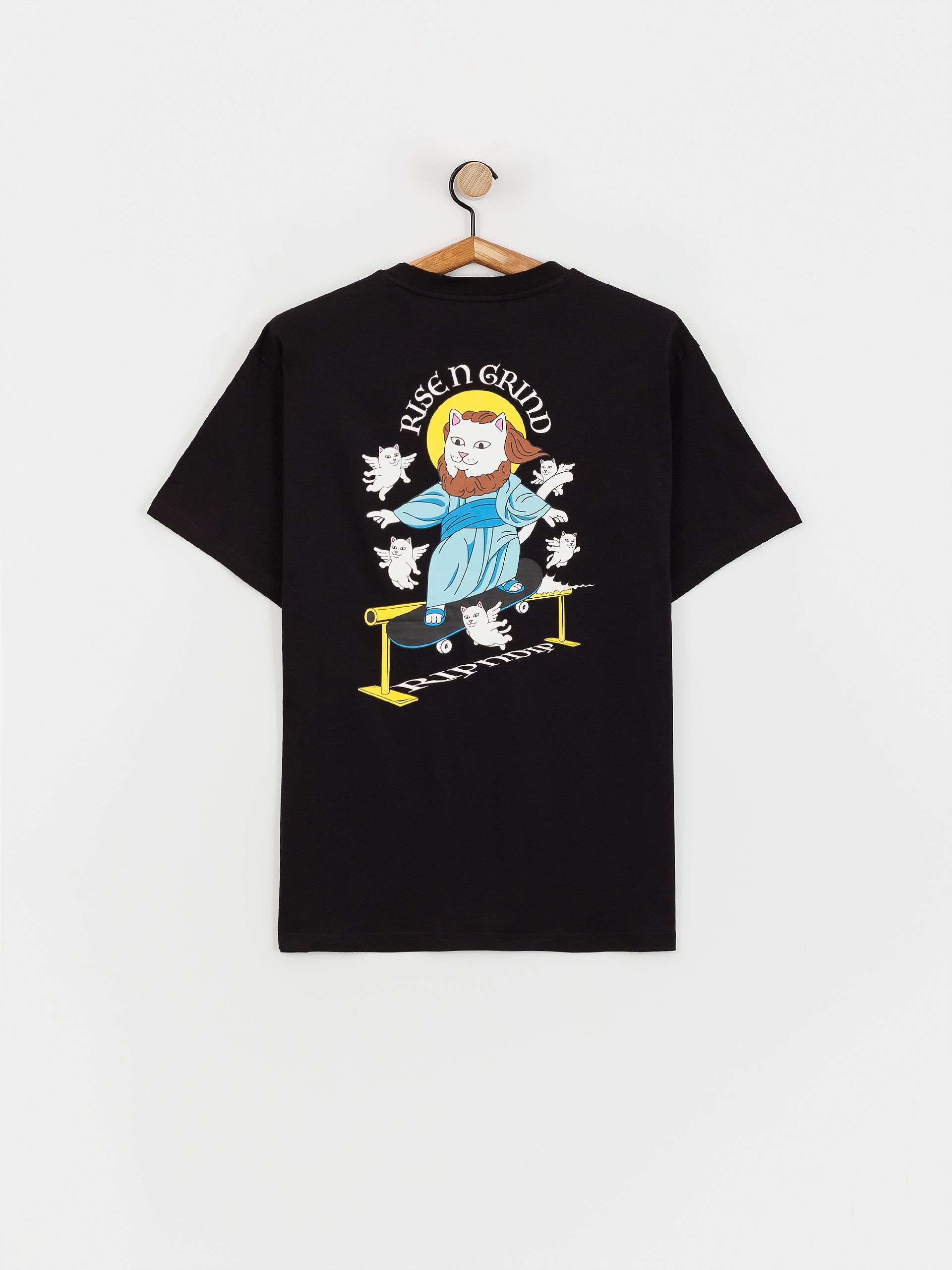 RipNDip T-Shirt Rise N Grind - black (black)