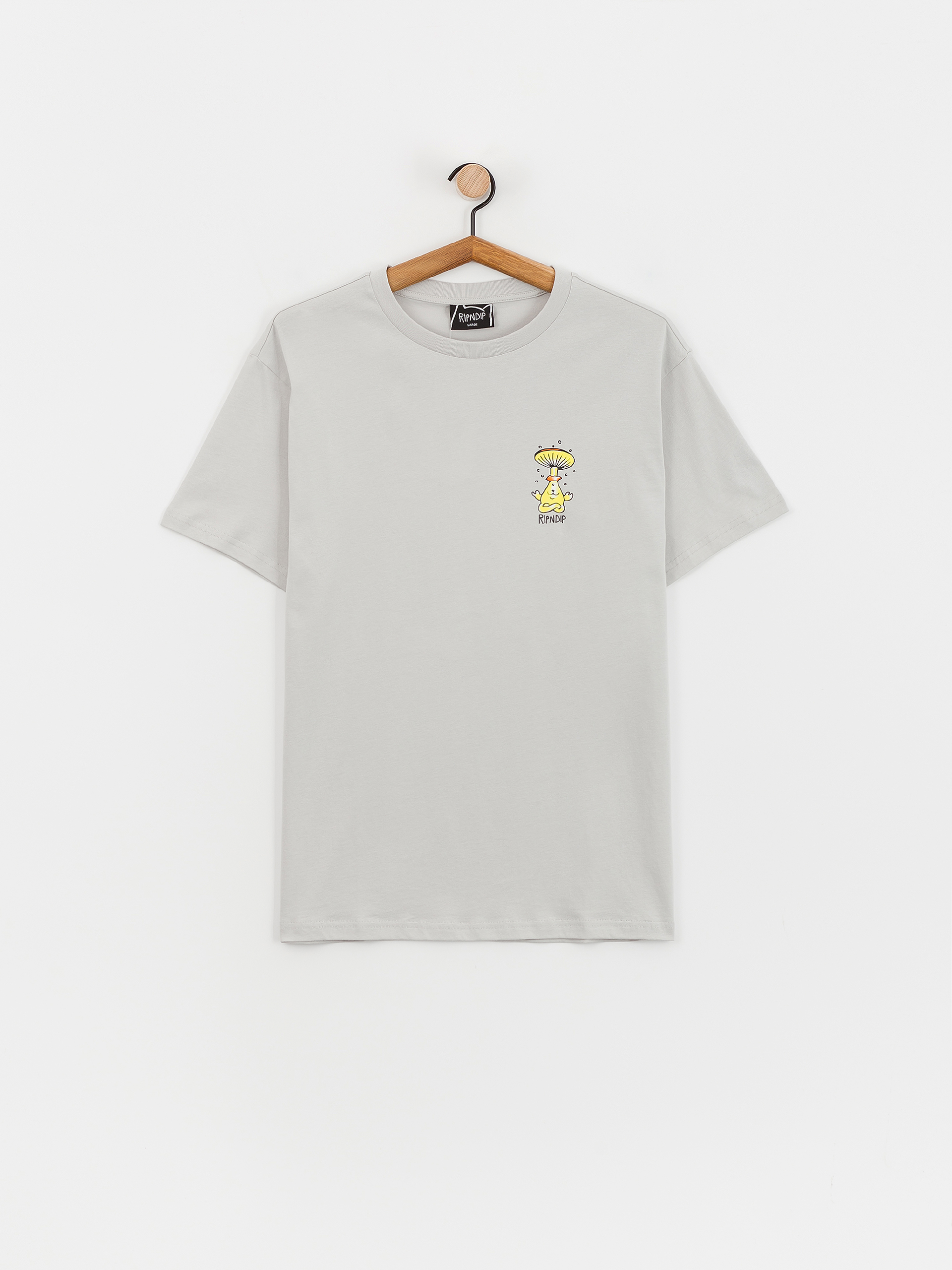 RIPNDIP KNOW UR SHROOMS Tシャツ 半袖 Grey 送料込み RipNDip Know Ur Shrooms T-Shirt - grey (grey)