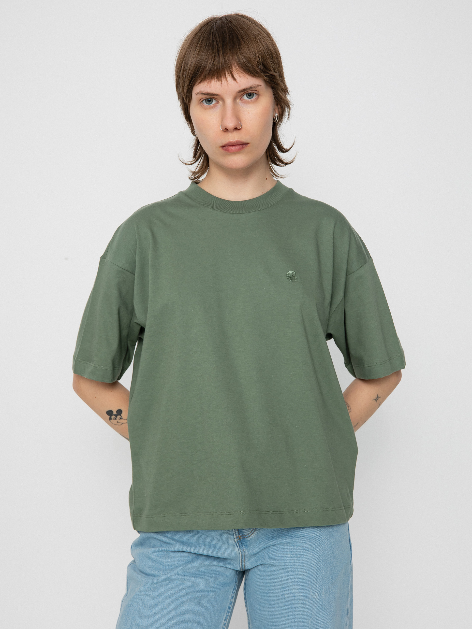 Carhartt WIP T-Shirt Chester Wmn (park)