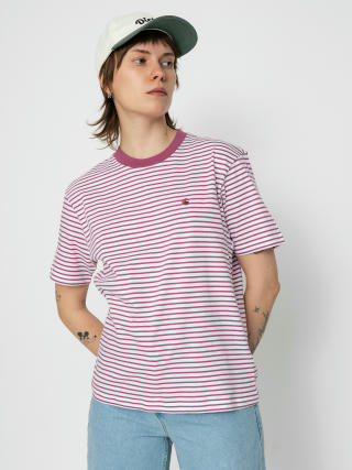 Carhartt WIP T-Shirt Coleen Wmn (coleen stripe/white/magenta)