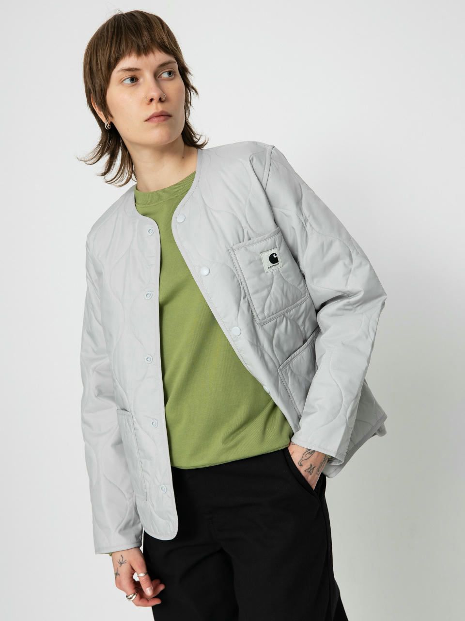 Carhartt WIP Jacke Skyler Liner Wmn (sonic silver)