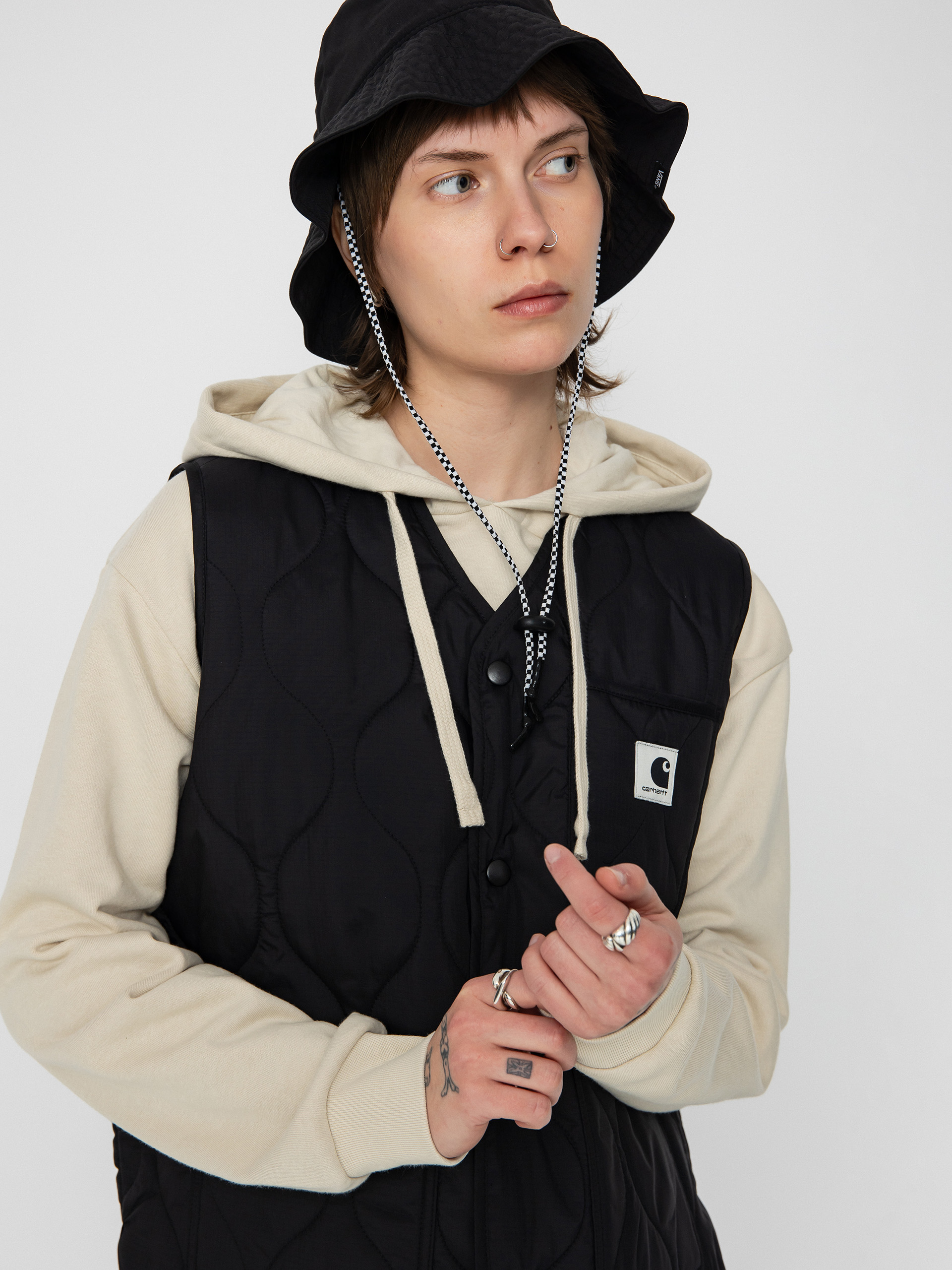 Carhartt WIP Weste Skyler Wmn - Schwarz (black)