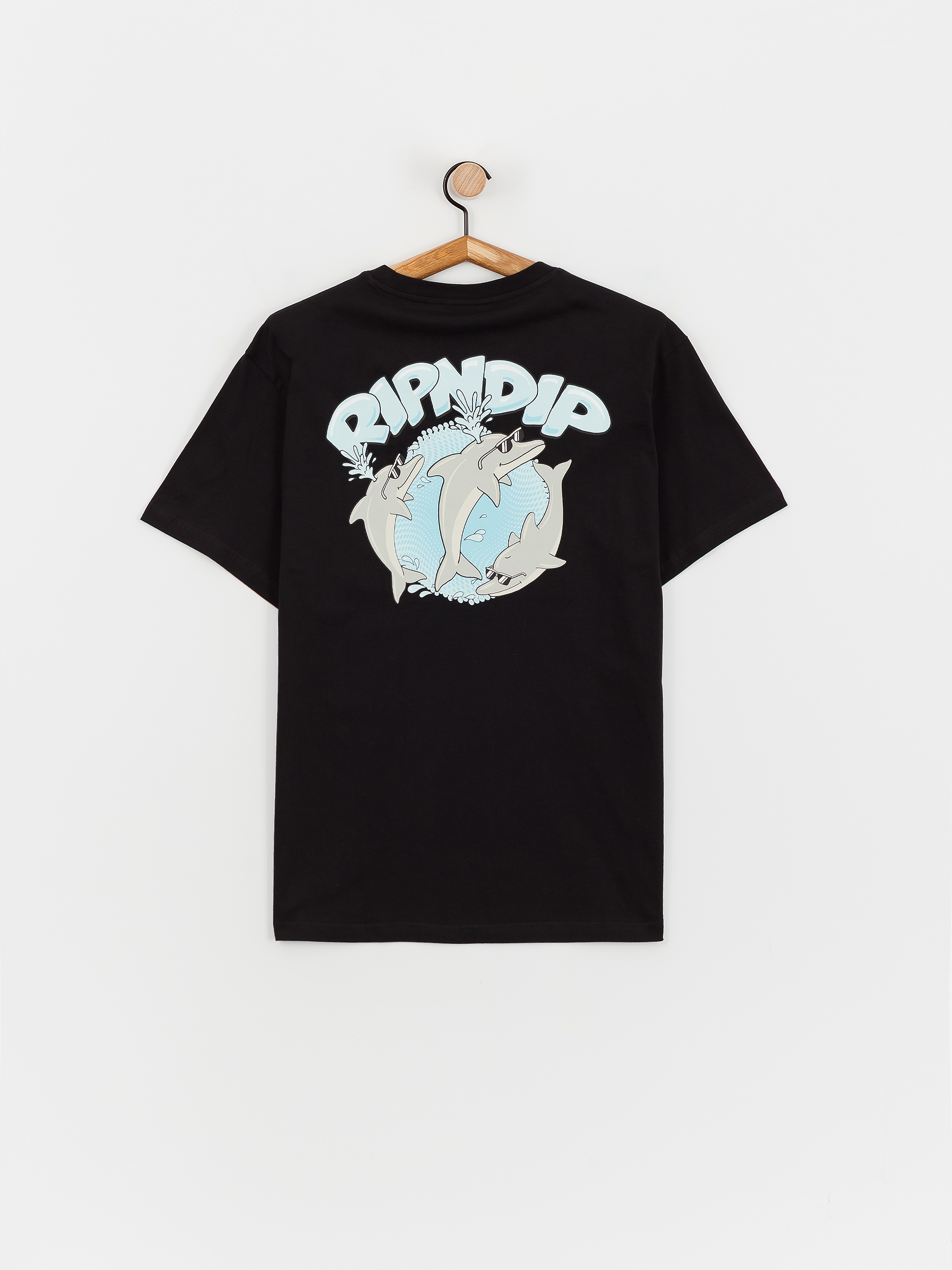 RipNDip Dolphin Dudes T-Shirt (black)