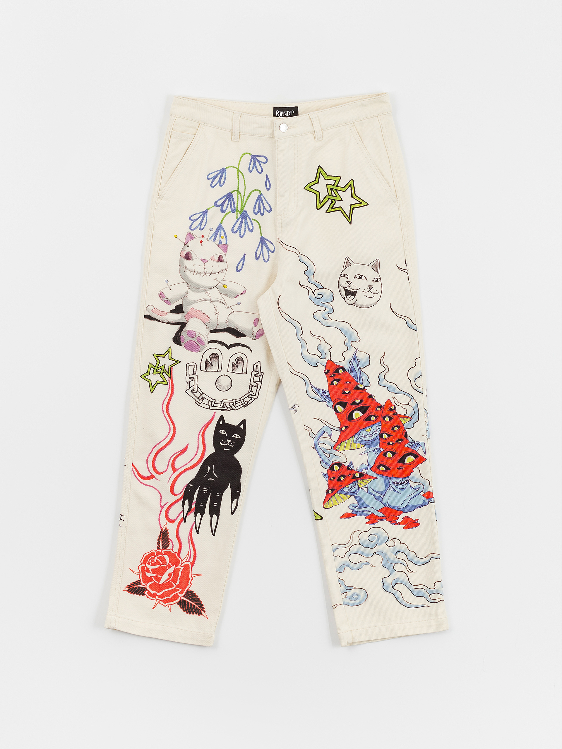 RipNDip Pants Travis (off white)