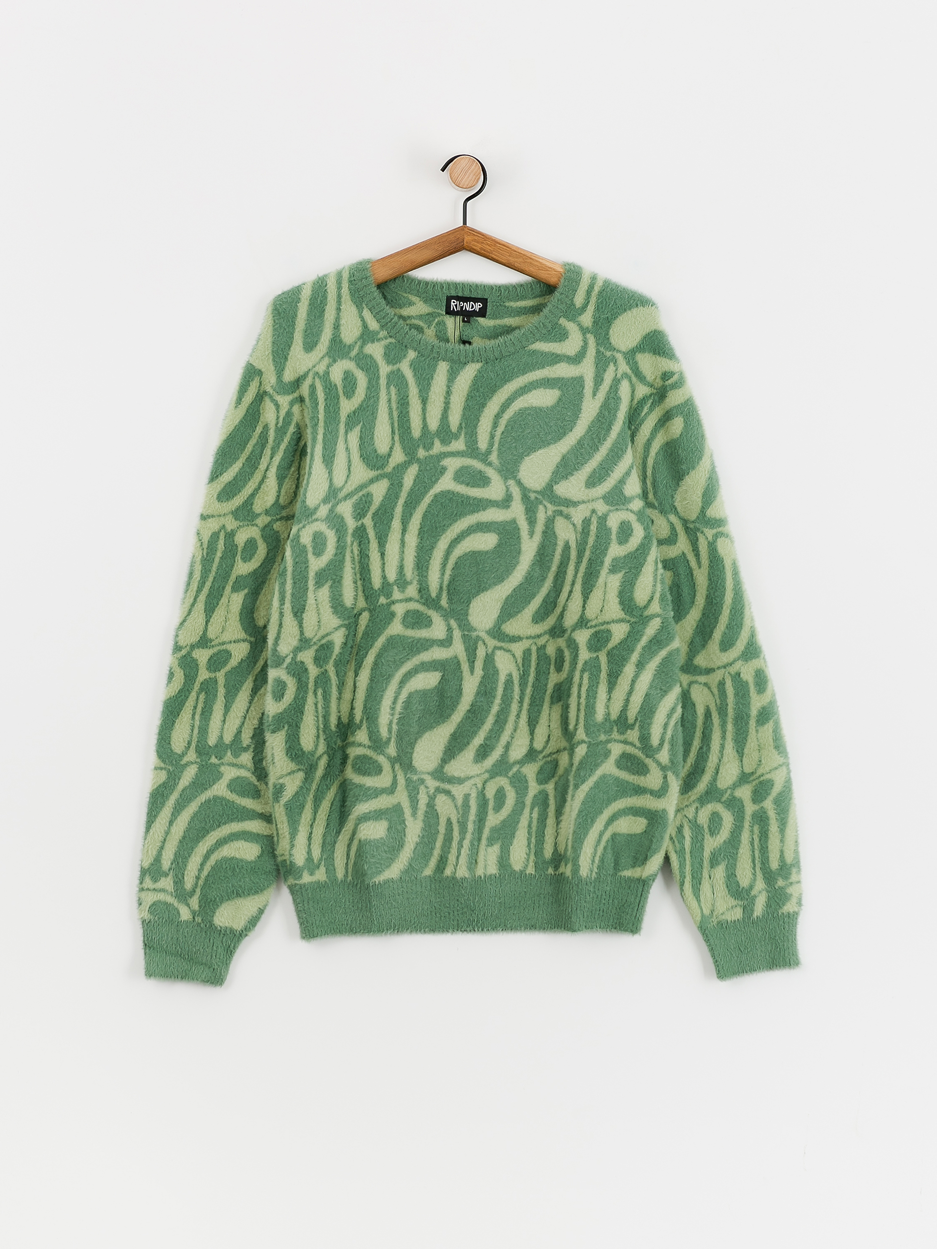 RipNDip Sweater Wilshire Knit Mohair (pine)