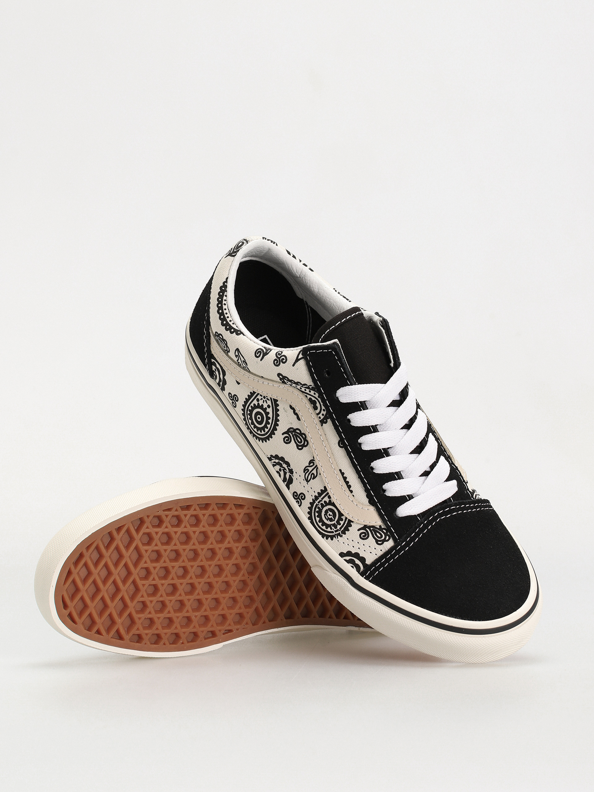 New Vans Primavera Paisley Old Skool Shoes Vans Authentic Primavera Paisley - Olive for sale | eBay main image 3