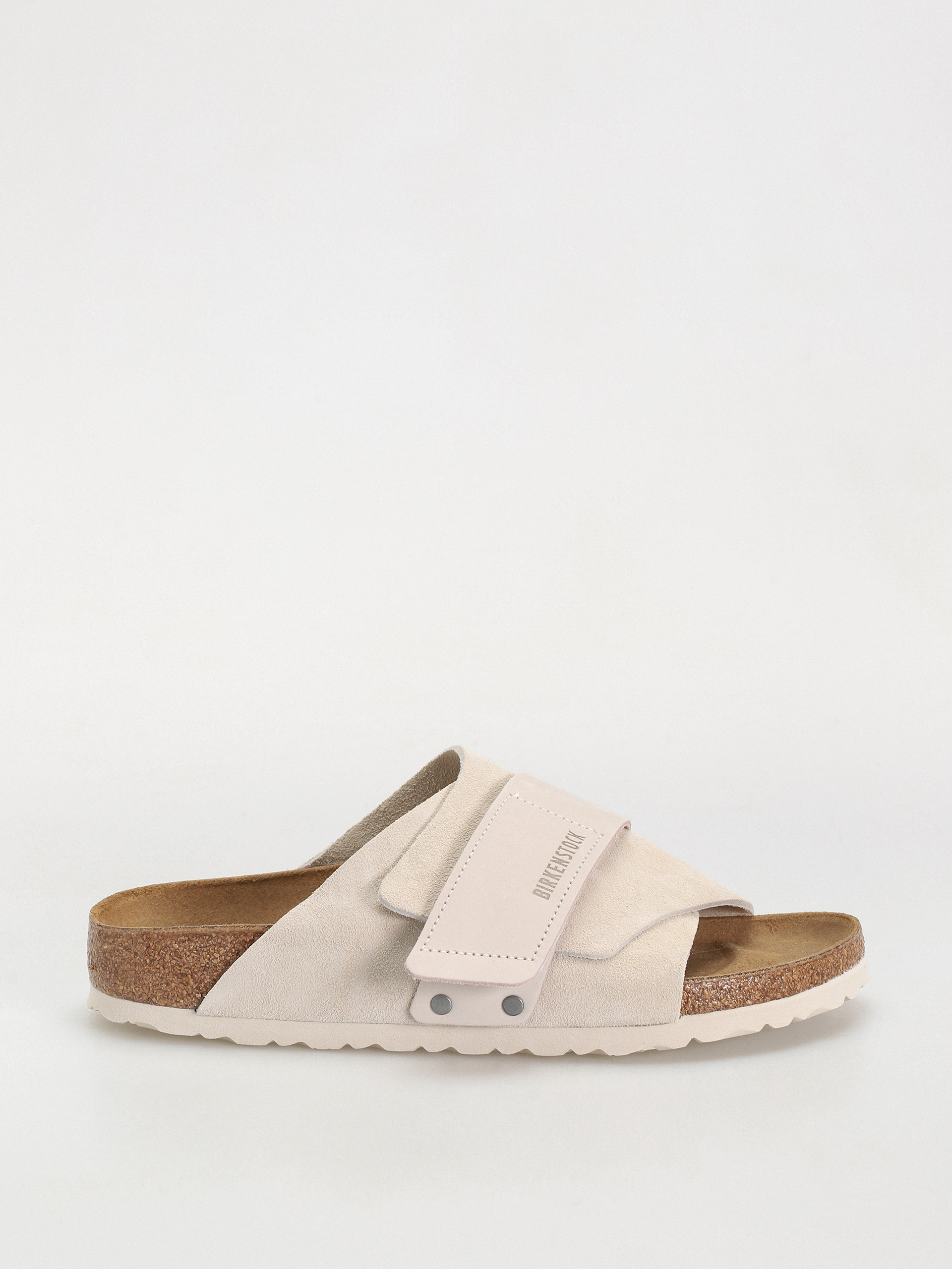 Birkenstock Off-White Double Strap Sandals Kyoto suede leather Birkenstock New w/o Box Kyoto Modern Suede Antique White  main image 2