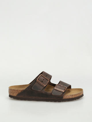 Birkenstock Arizona Oiled Leather Narrow Wmn Flip Flops (habana)