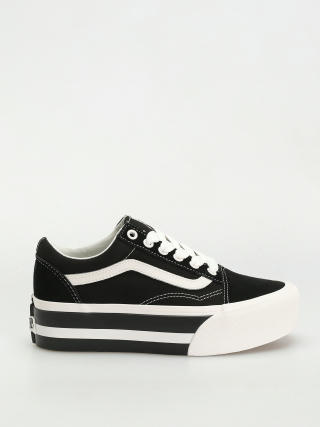 Vans Old Skool Stackform Shoes (smarten up black/white)