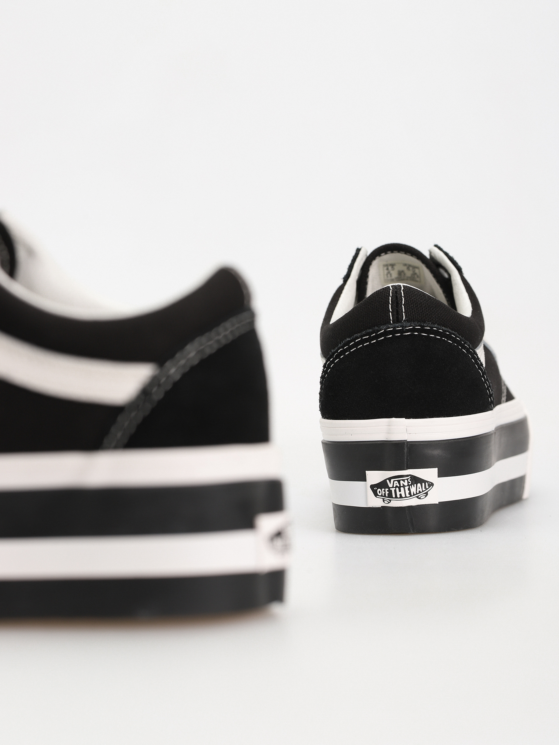 Vans Old Skool Stackform Shoes (smarten up black/white)