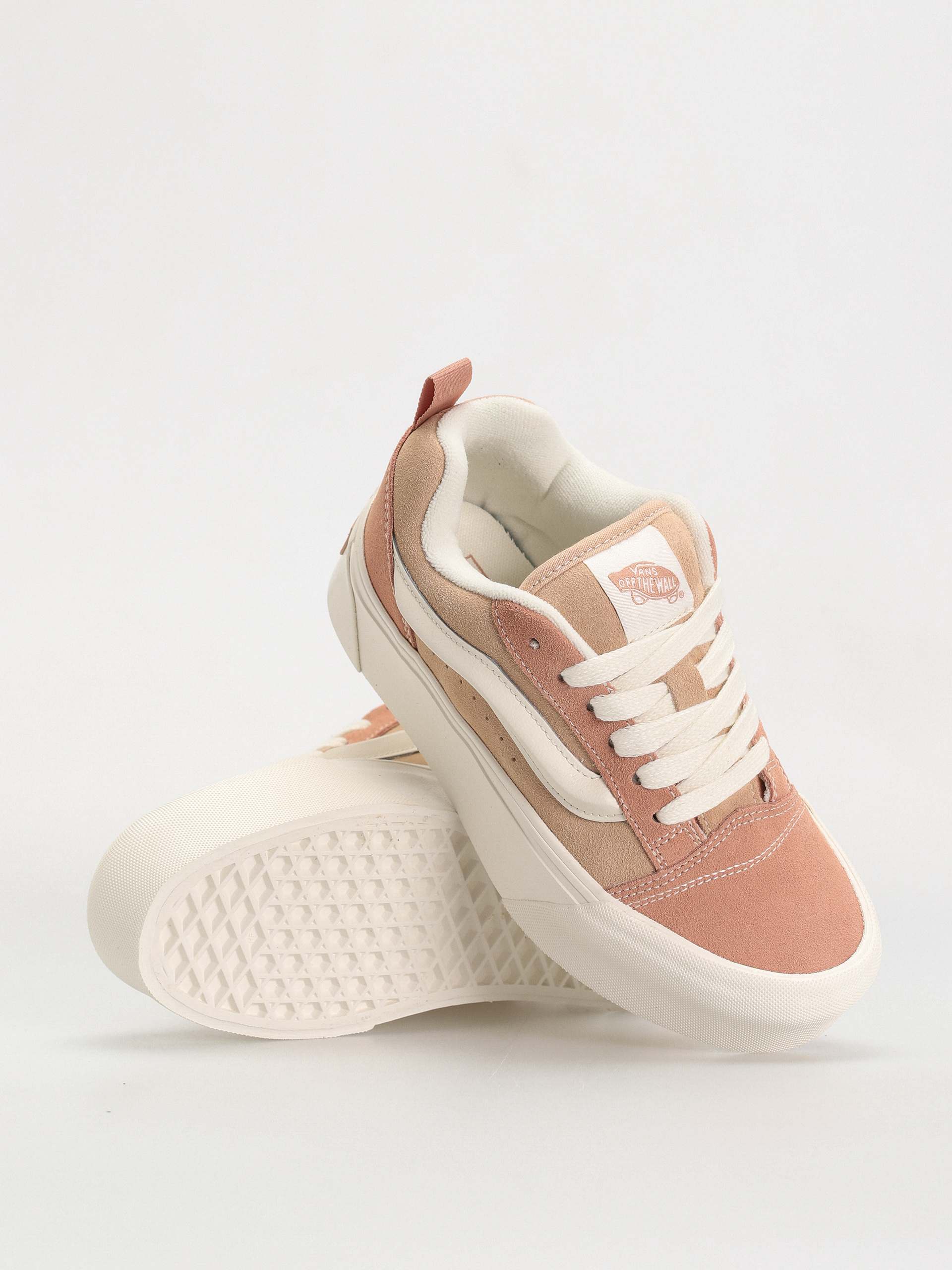 VANS★KNU STACK★厚底★TOASTED ALMOND Vans Knu Stack Shoes - pink (toasted almond)