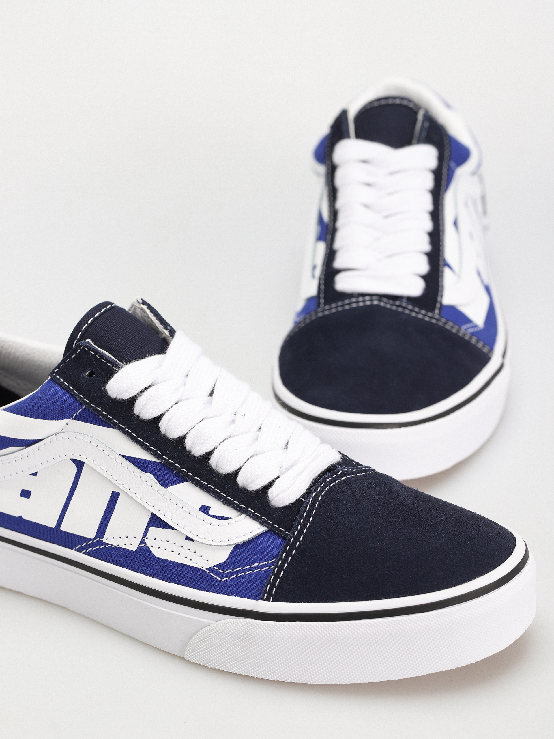 Vans Old Skool Schuhe (jumbo vans blue/white)