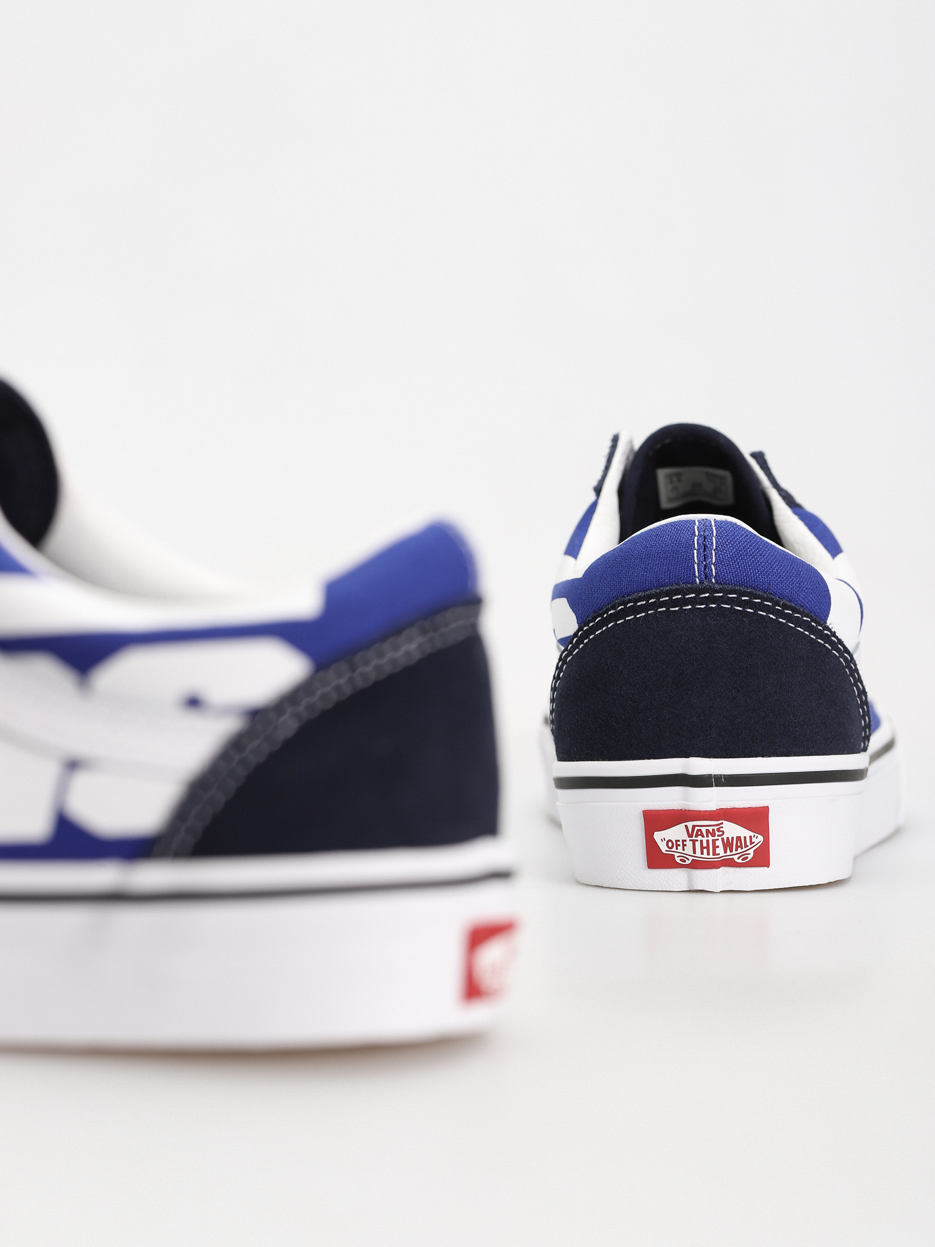 Vans Old Skool Shoes (jumbo vans blue/white)