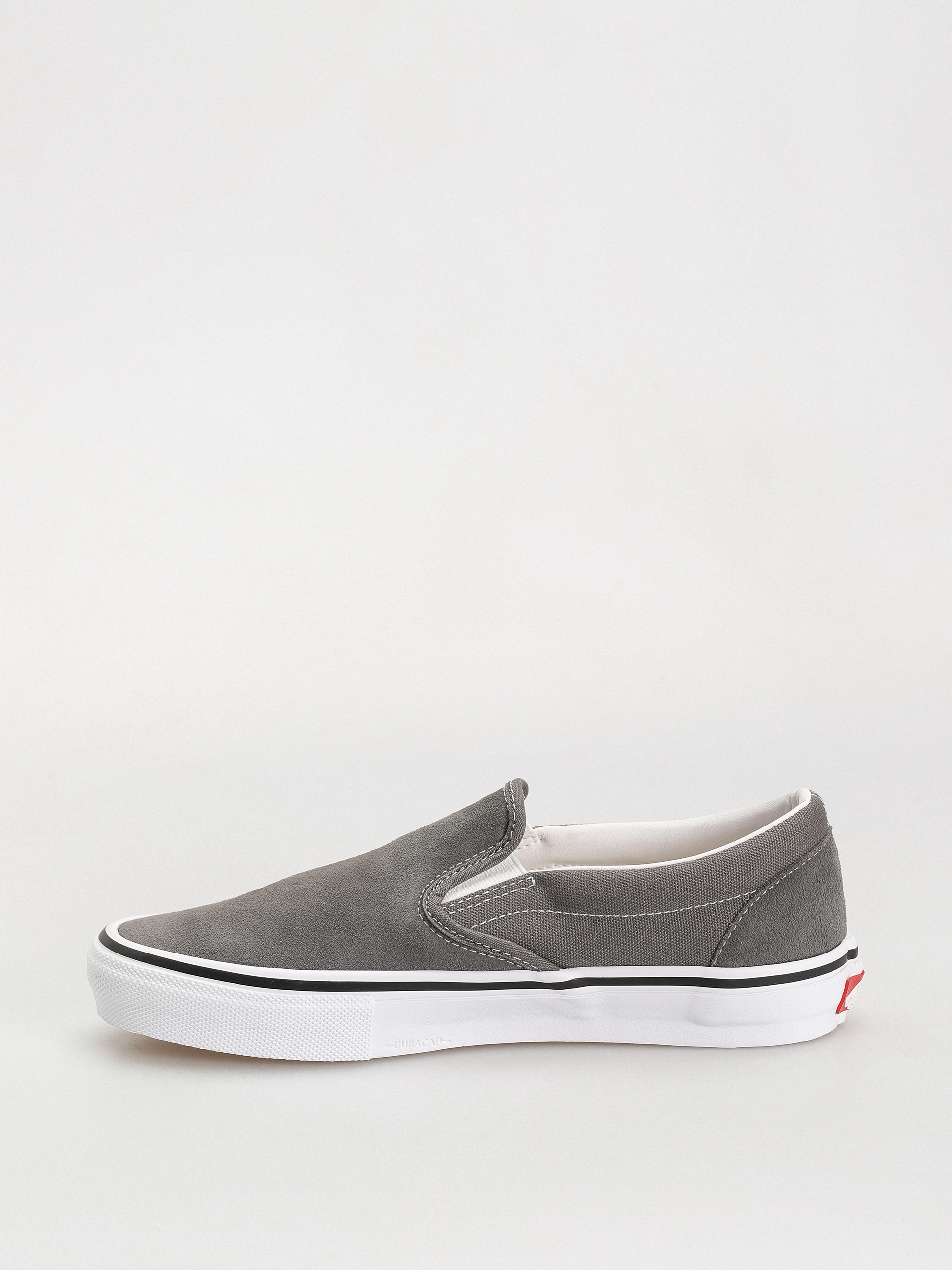 Vans Skate Slip On Shoes (pewter/white)