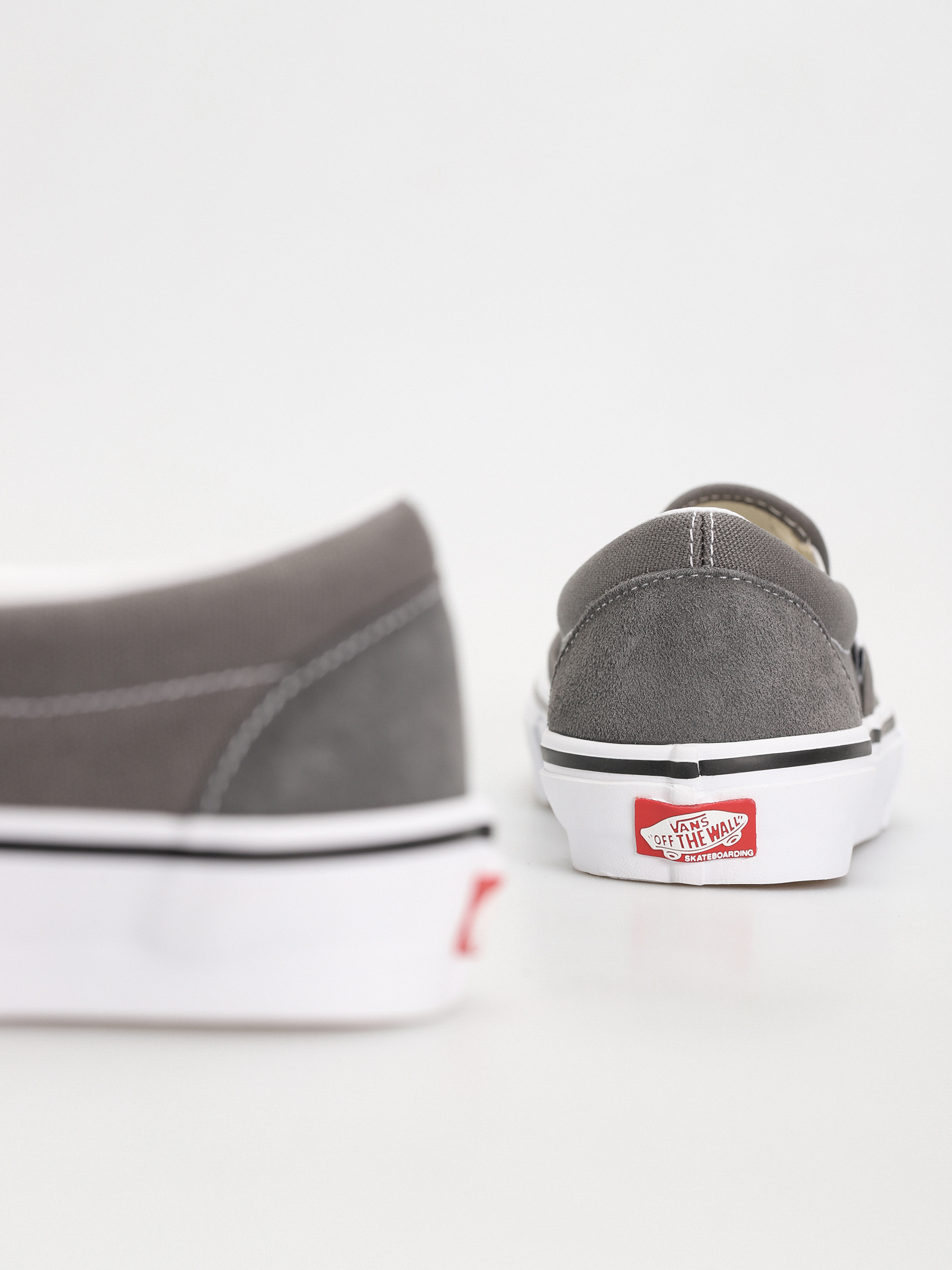 Vans Skate Slip On Shoes (pewter/white)