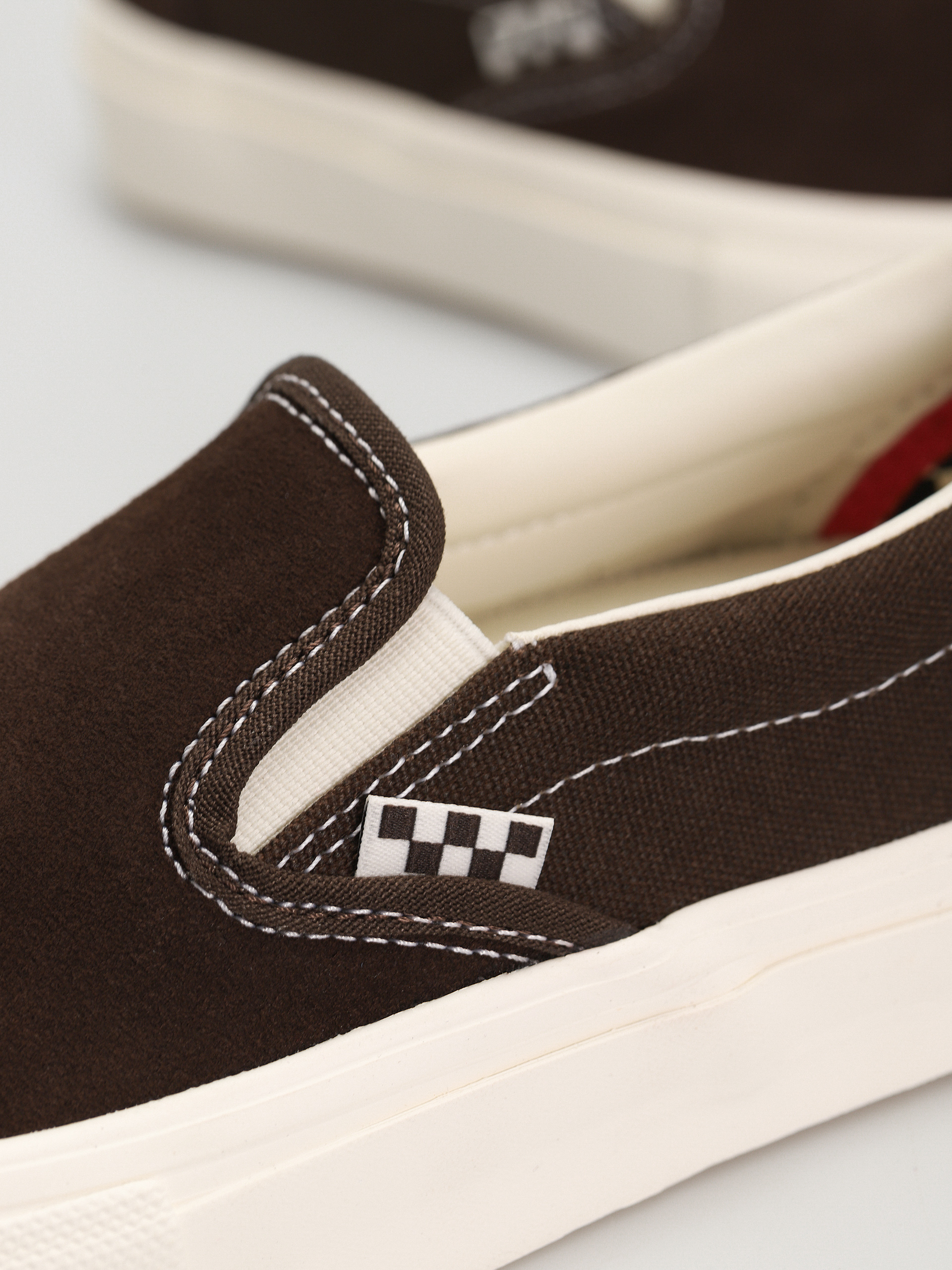 Vans Skate Slip On Schuhe (chocolate brown)