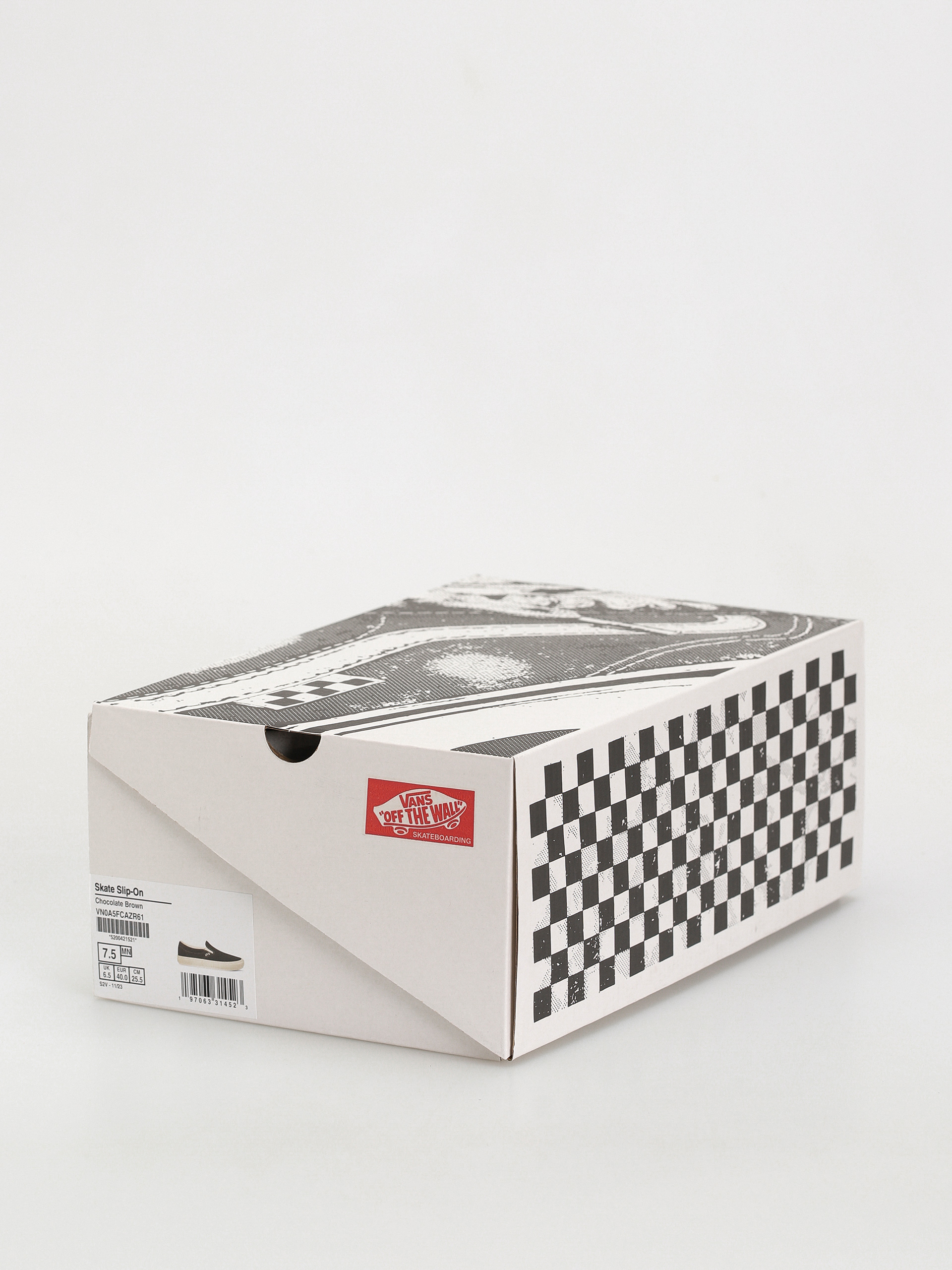 Vans Skate Slip On Shoes (chocolate brown)