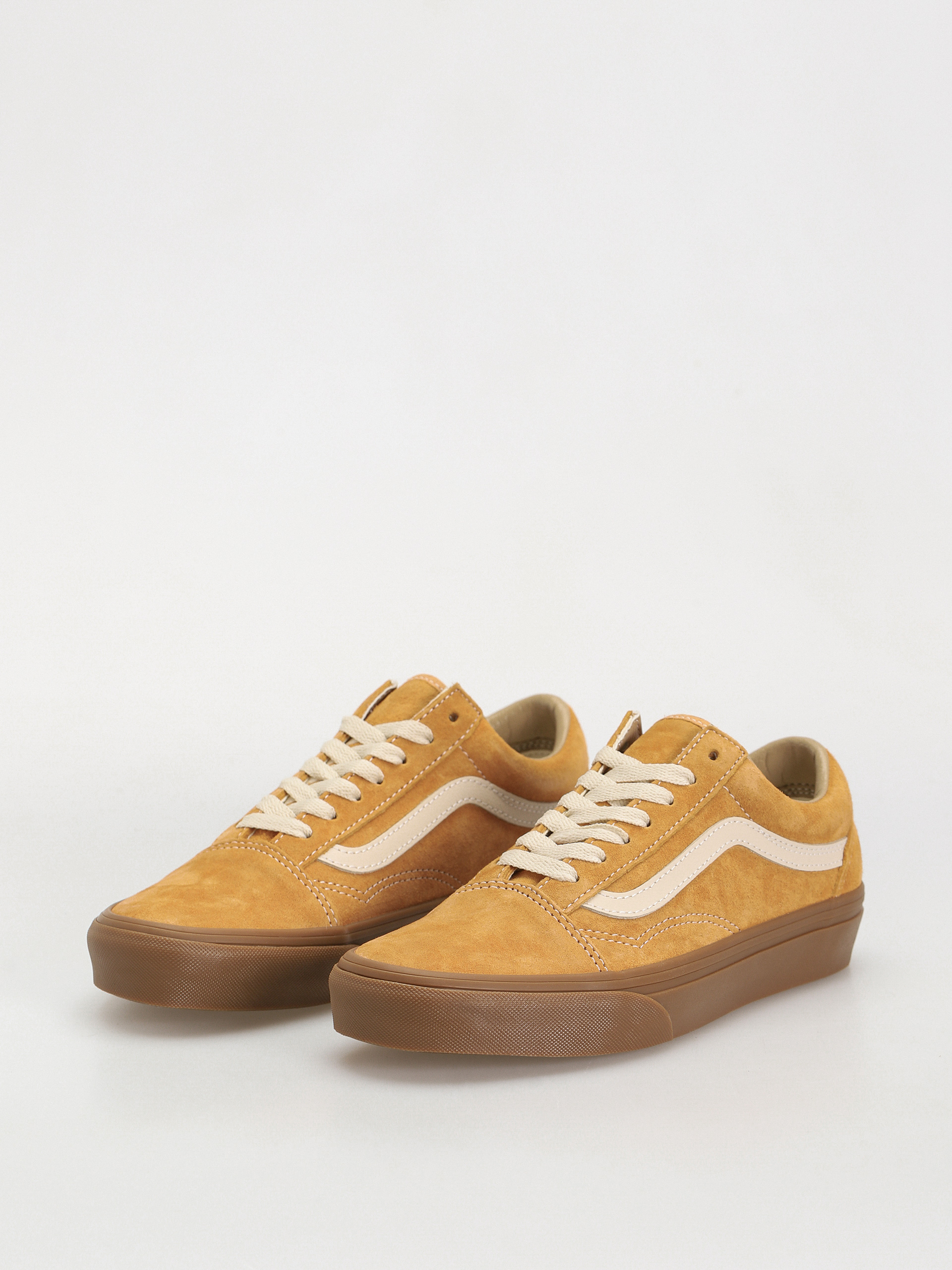 Vans Old Skool Shoes (pig suede gum antelope)