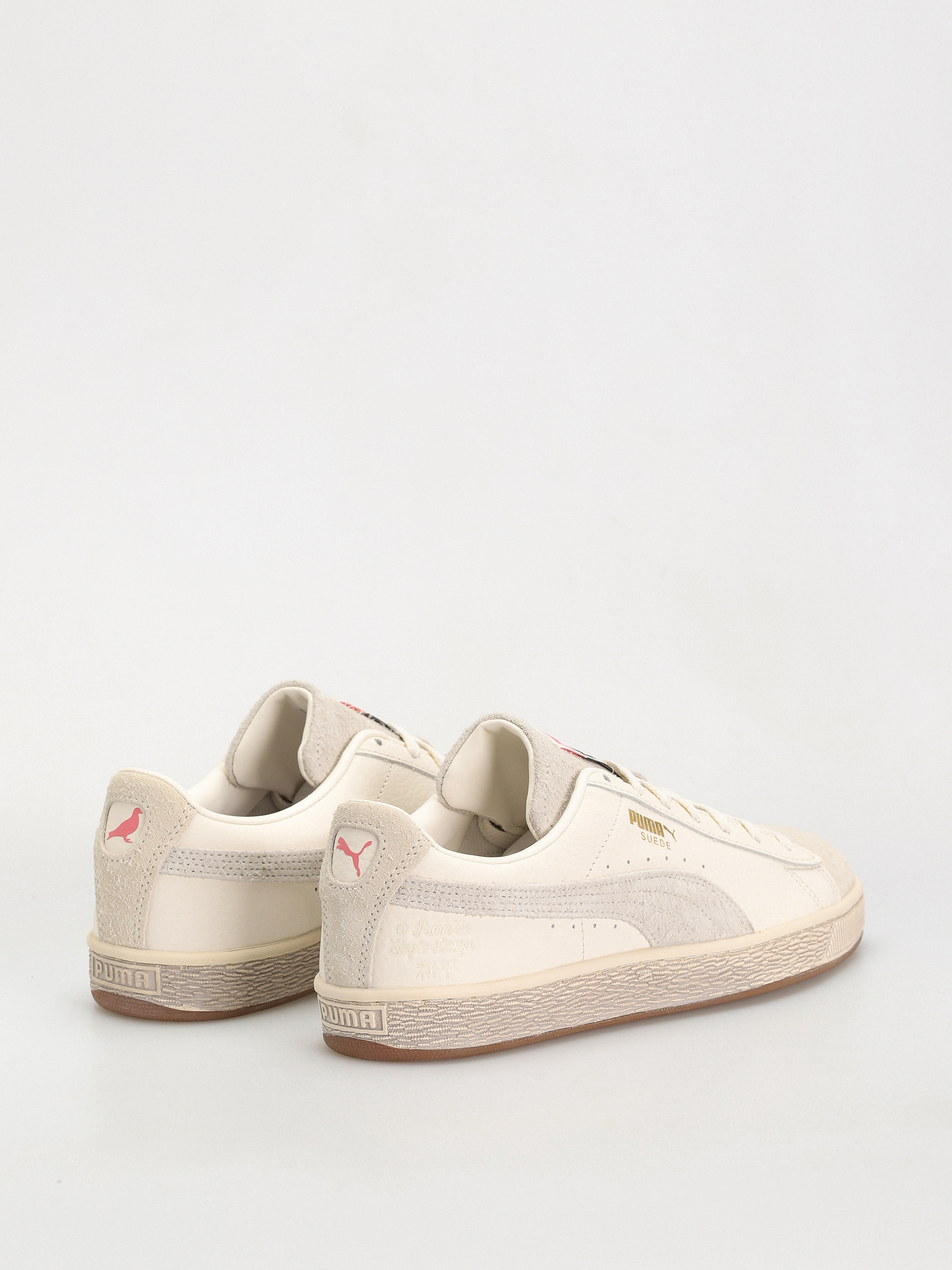 Puma X Staple Suede Shoes (white)