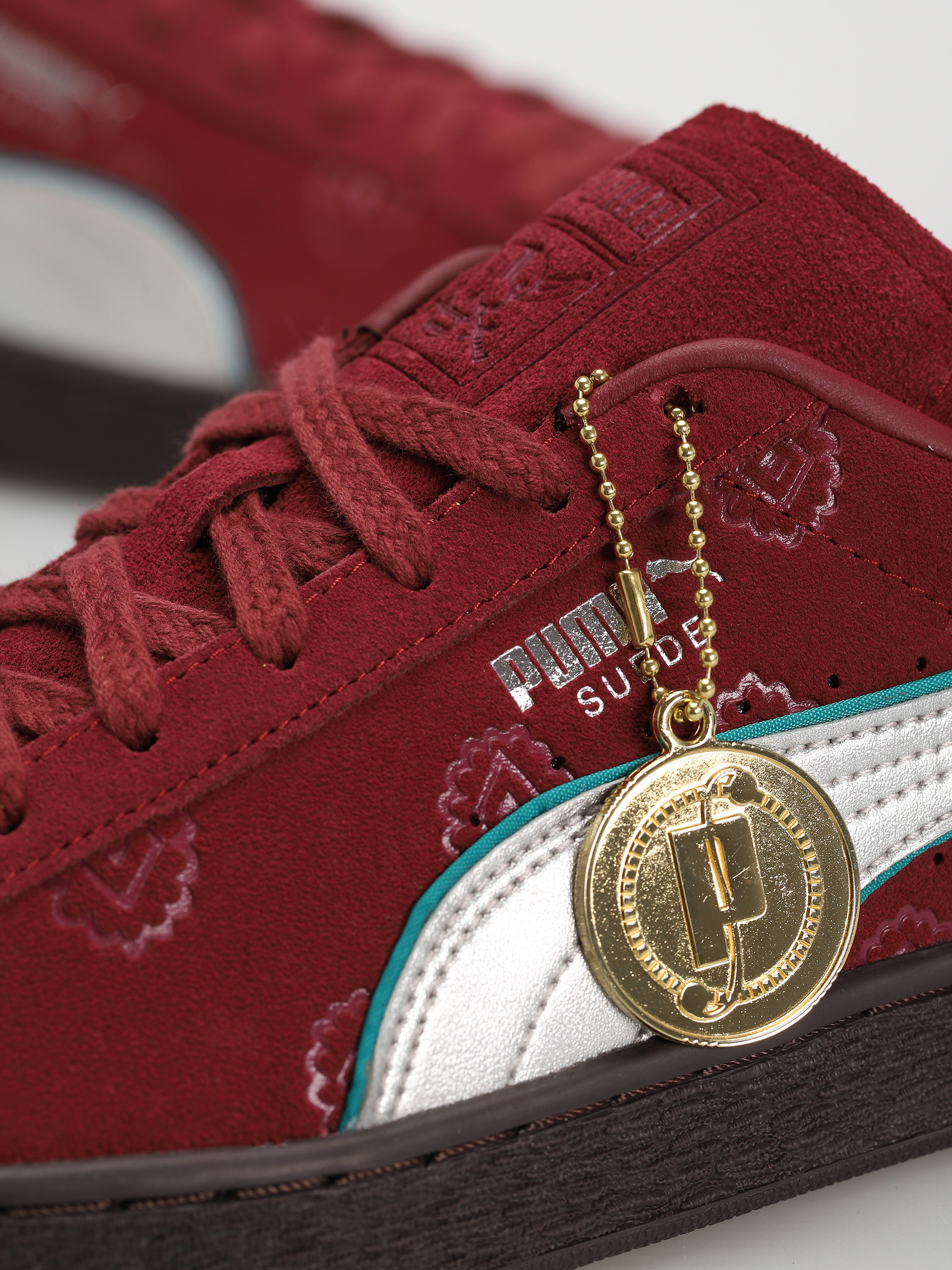 Puma X One Piece Suede 2 Shoes (red)