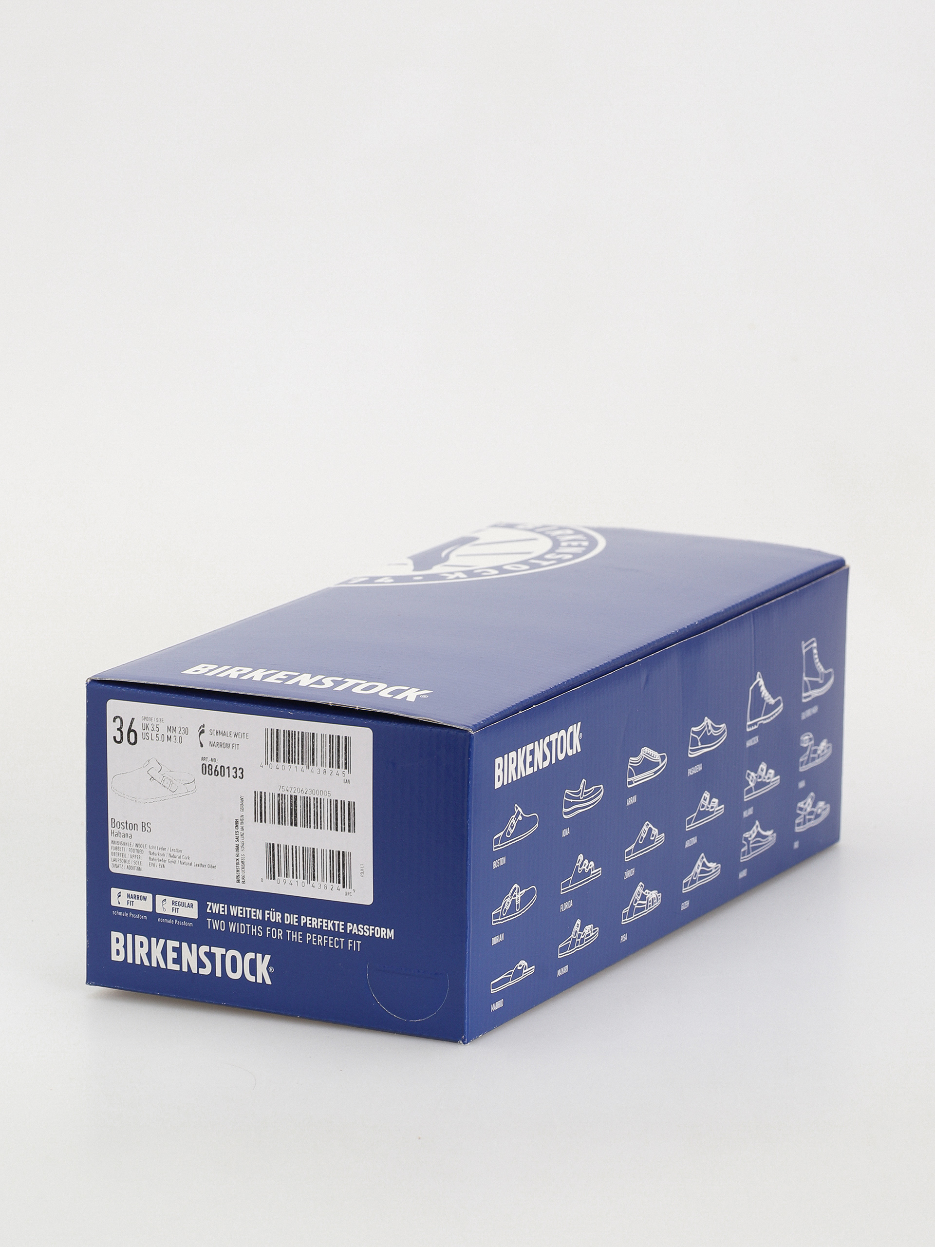 Birkenstock Boston Oiled Leather Narrow Wmn Flip-flops (habana)