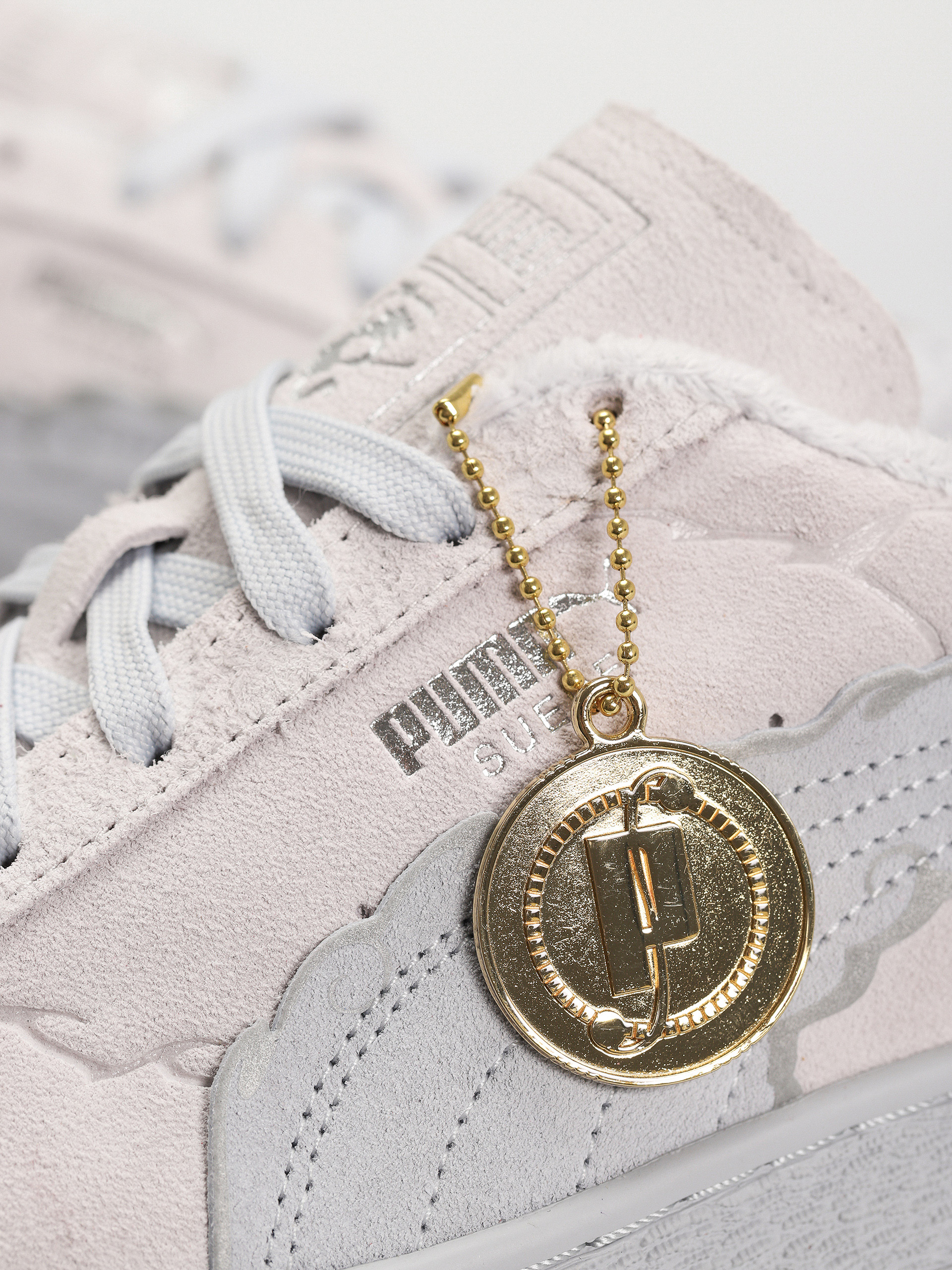 Puma X One Piece Suede 3 Shoes (gray)