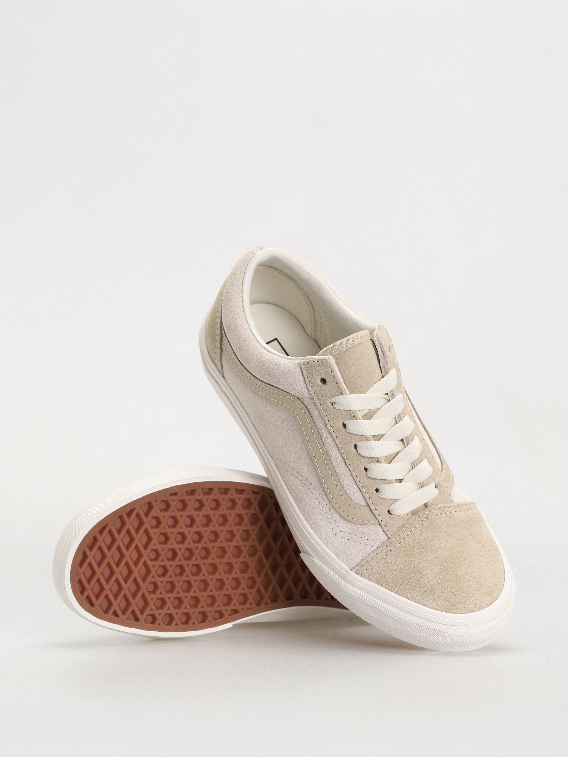 Vans Old Skool Shoes (pig suede castle wall)