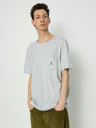 Element Basic Pocket Label T-Shirt (mid grey heather)