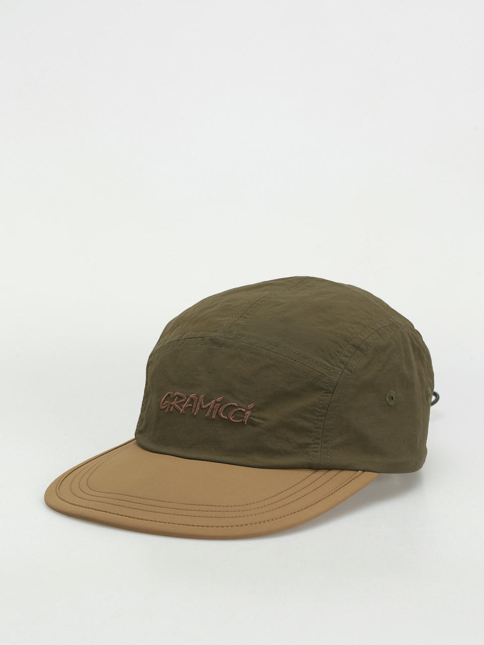 Gramicci Cap Nylon Cap (deep olive x coyote)