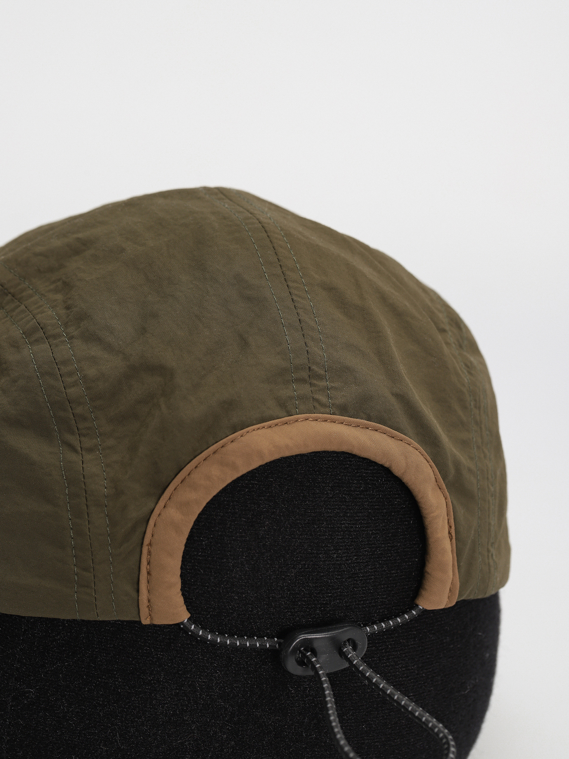 Gramicci Cap Nylon Cap (deep olive x coyote)