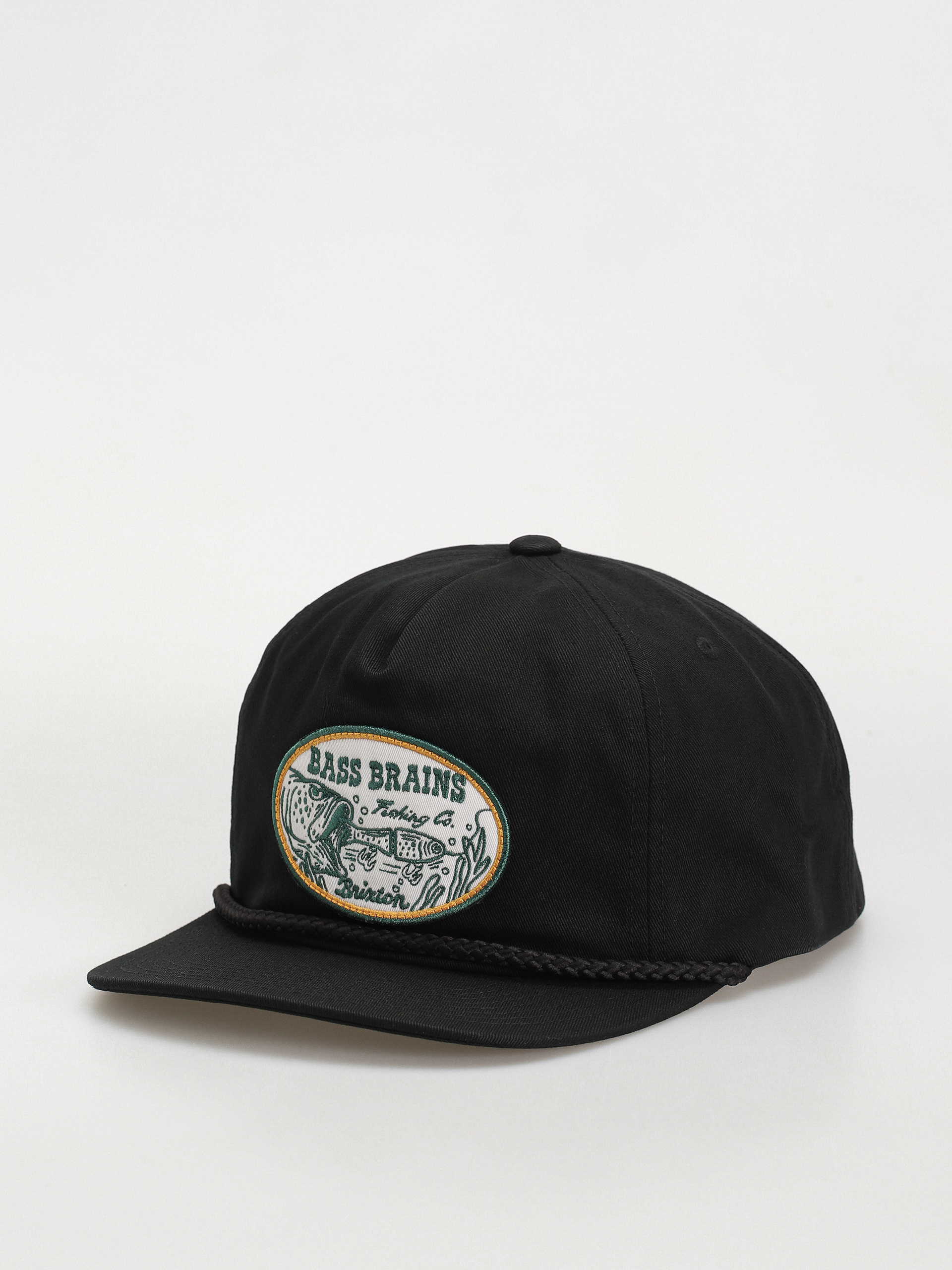 Brixton Bass Brains Swim Hp Snapback Cap (black)