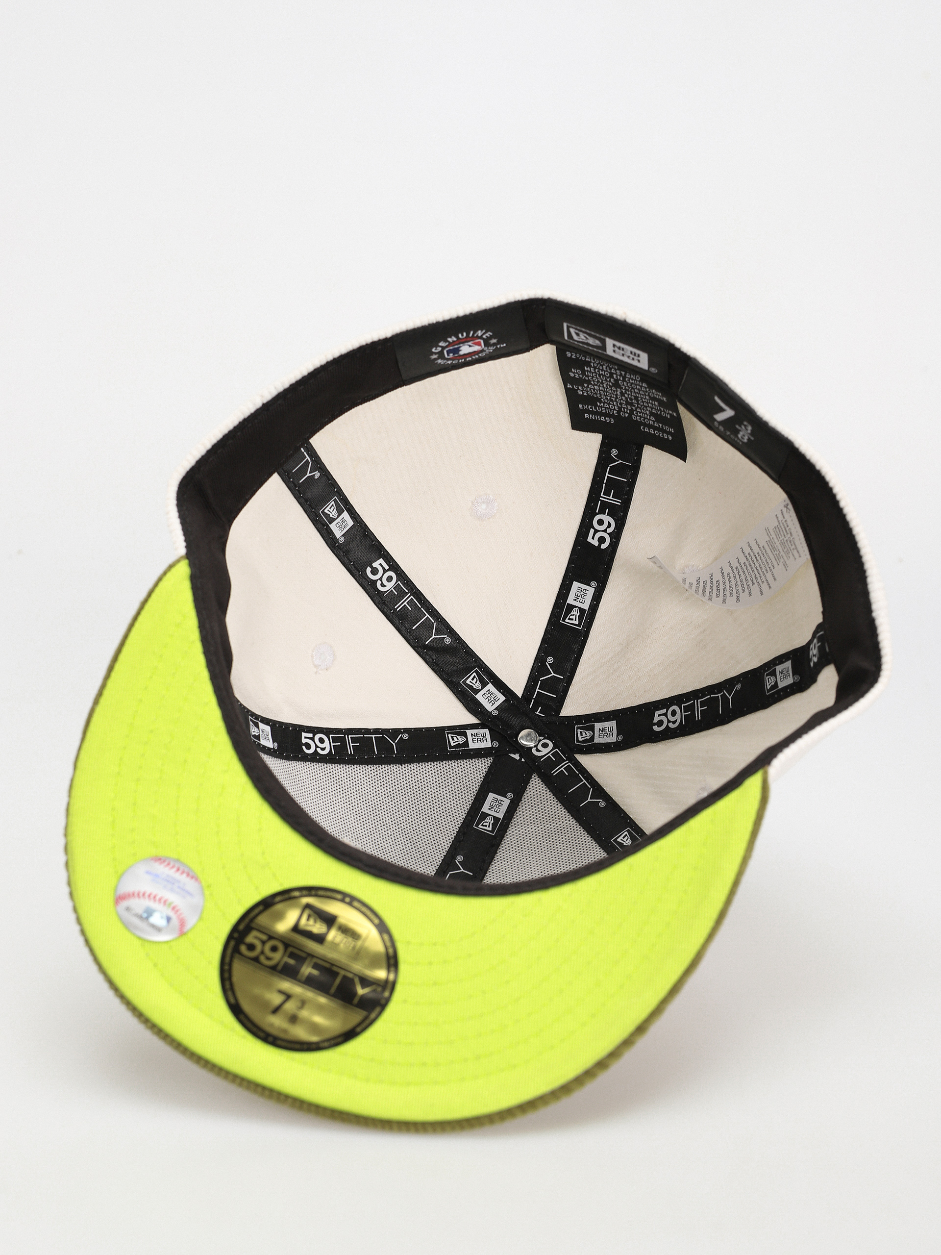 New Era Cord 59Fifty Atlanta Braves Cap (green/white)