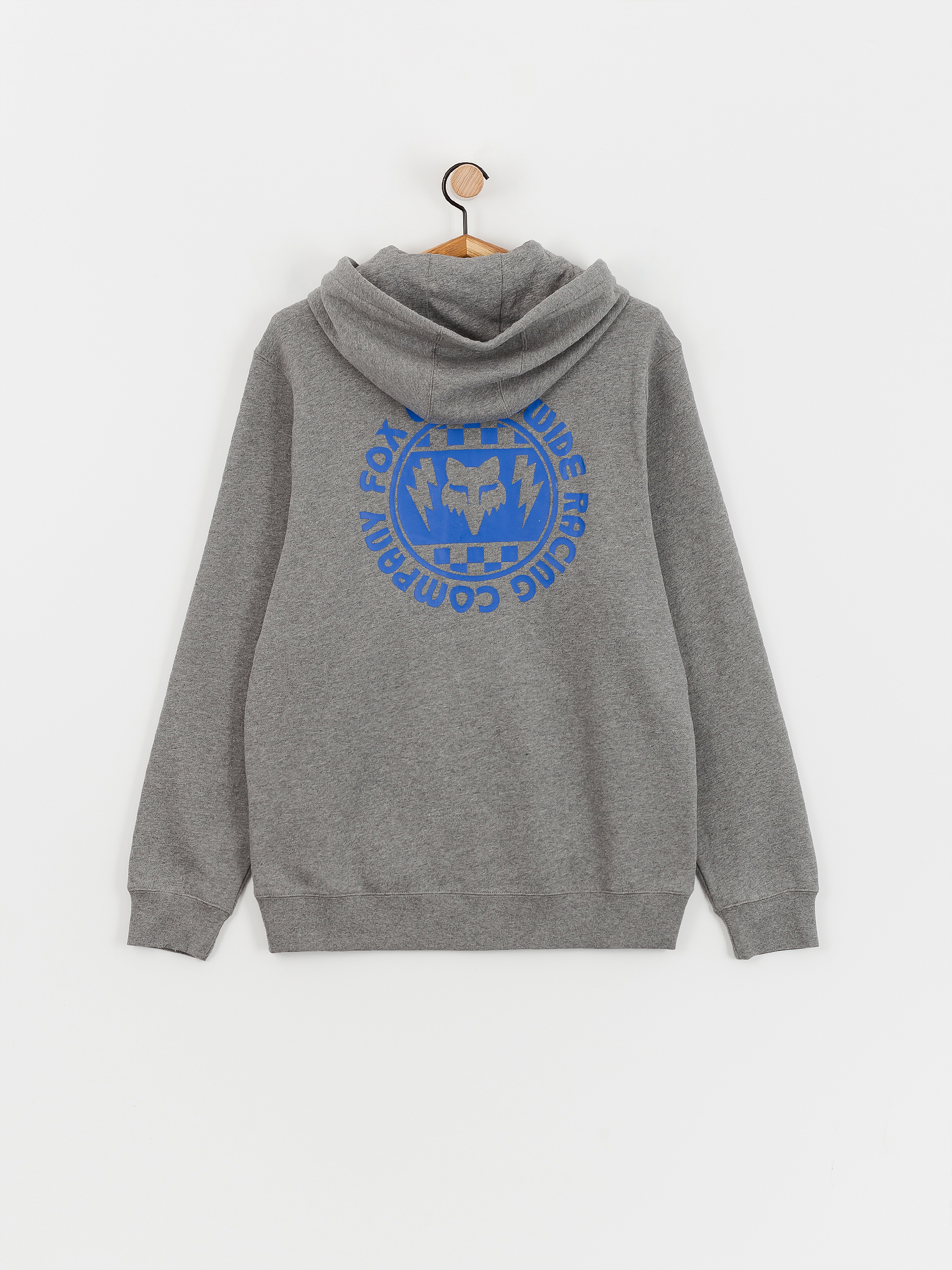 Fox Hoodie Next Level ZHD - grey (heather graphite)