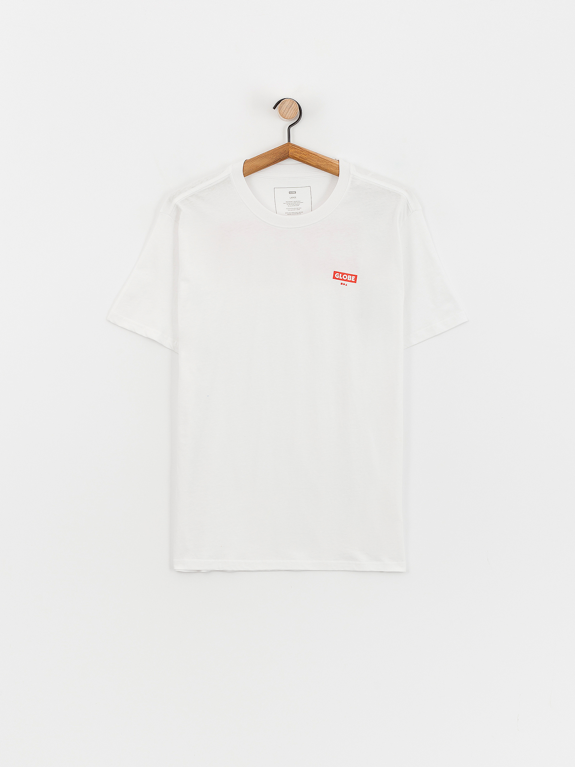 Globe T-Shirt Living Low Velocity (white/red)