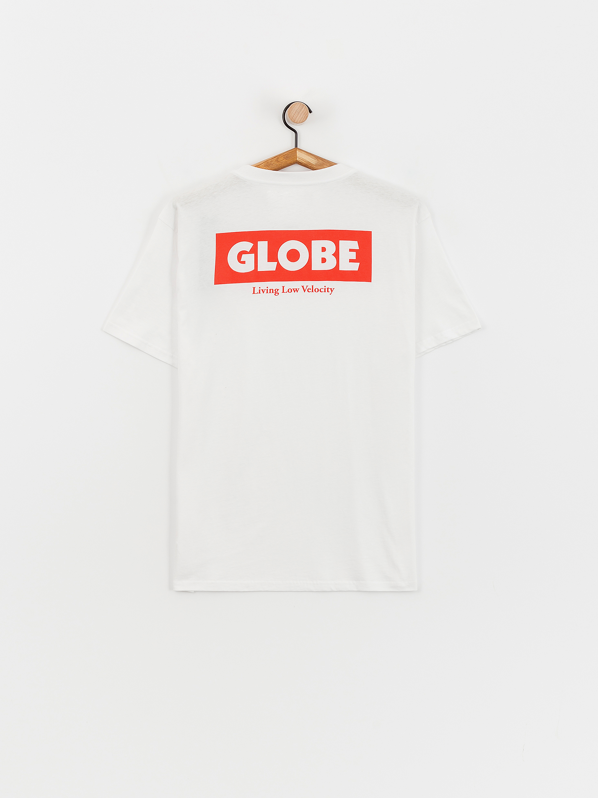 Globe T-Shirt Living Low Velocity (white/red)