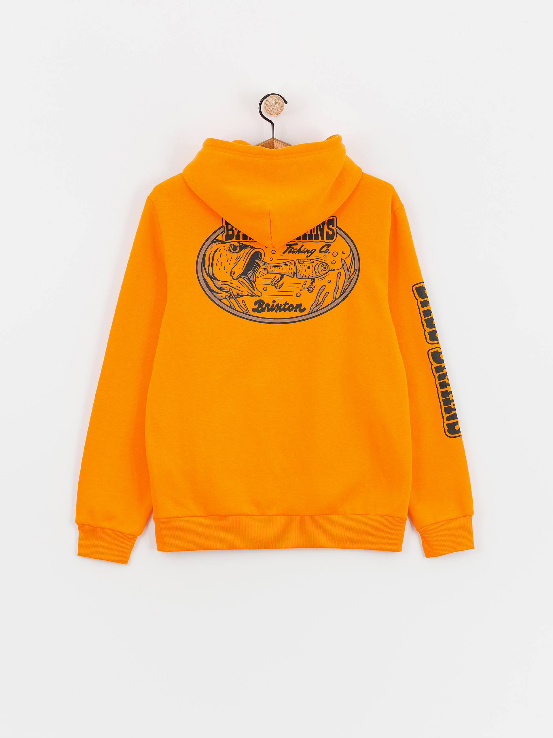 Brixton Bass Brains Swim HD Hoodie (orange)