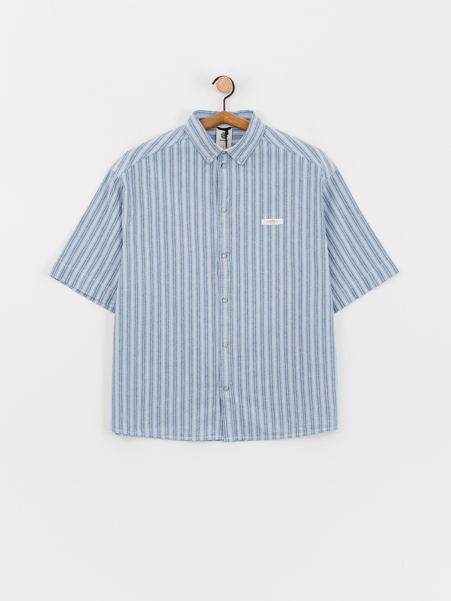 Element Cambridge Hemd (oxford blue/deeporchid/navy)