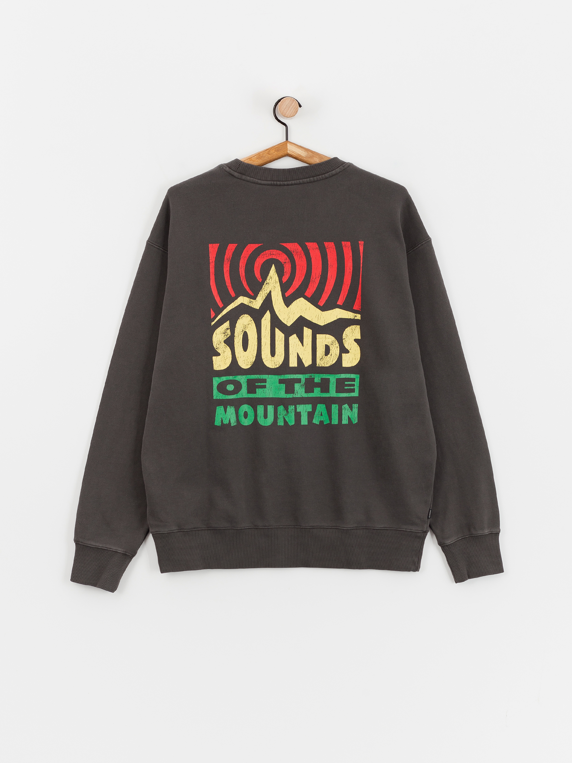 Element Sounds Of The Mountain Crew Sweatshirt (off black)