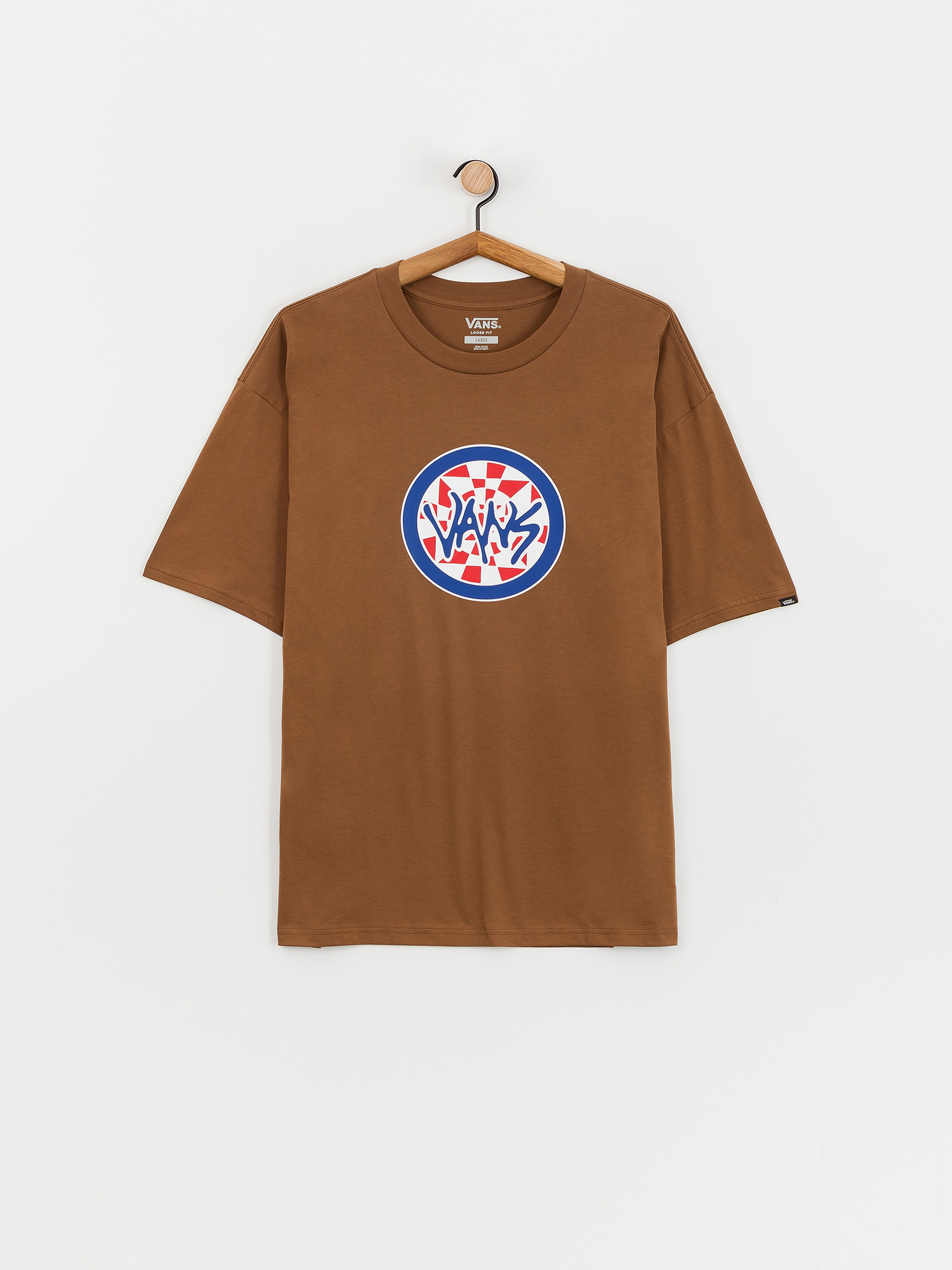 Vans Checker Icon T-Shirt (coffee liqueur)