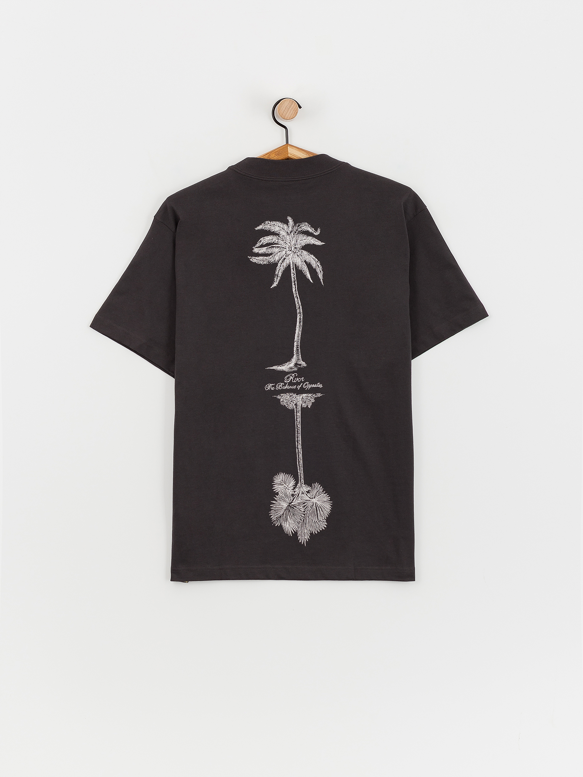 RVCA Tiger Style T-Shirt (washed black)