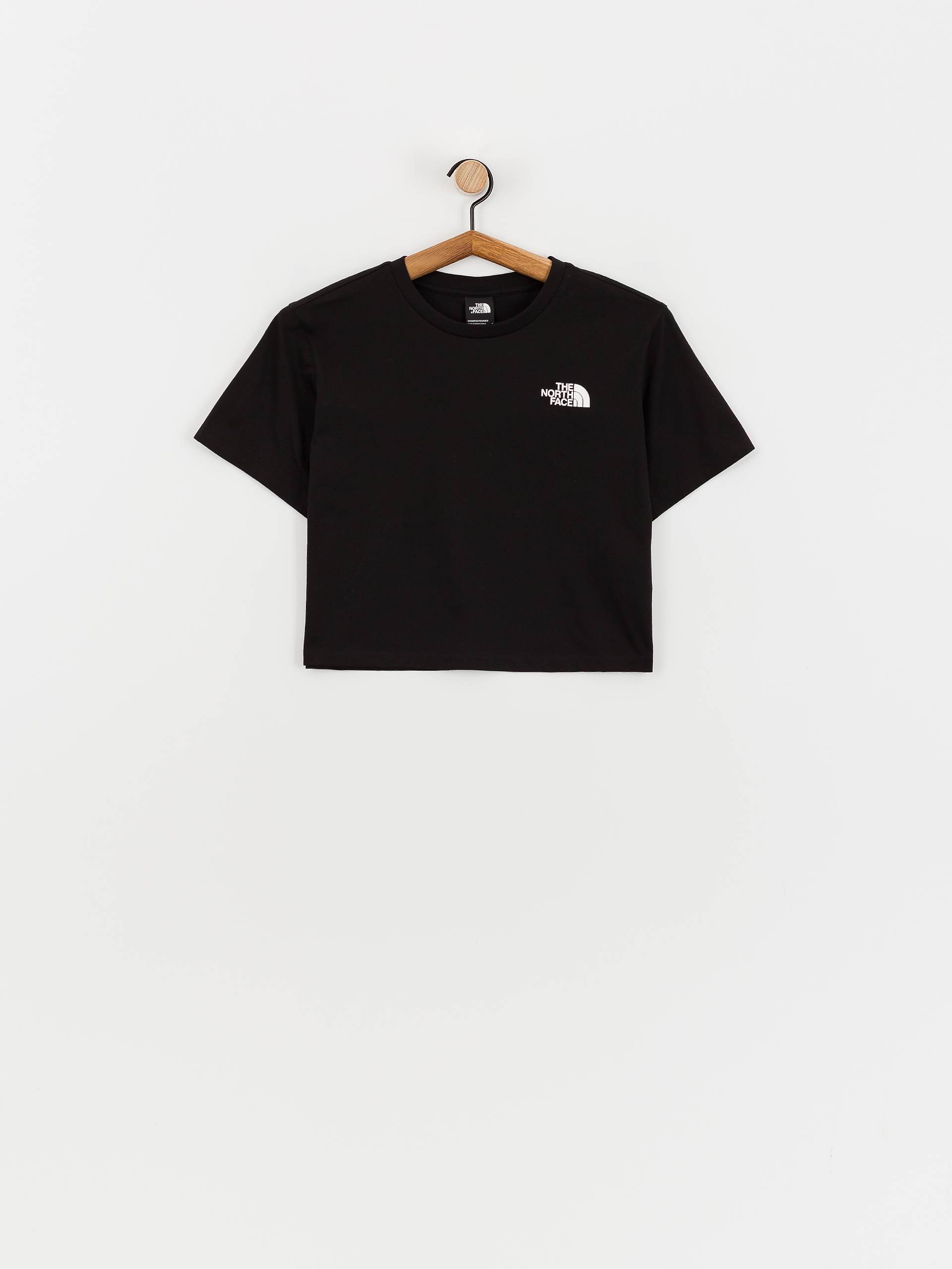 The North Face T-Shirt Simple Dome Cropped Slim Wmn (tnf black)