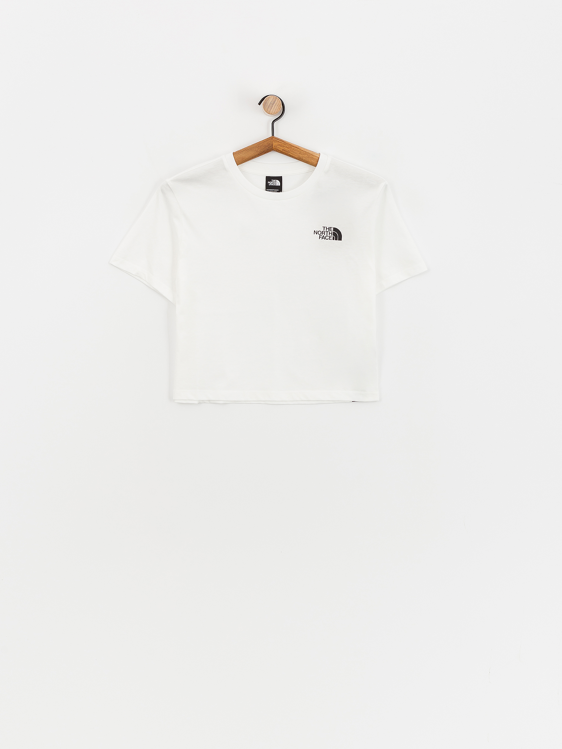 The North Face T-Shirt Simple Dome Cropped Slim Wmn (tnf white)
