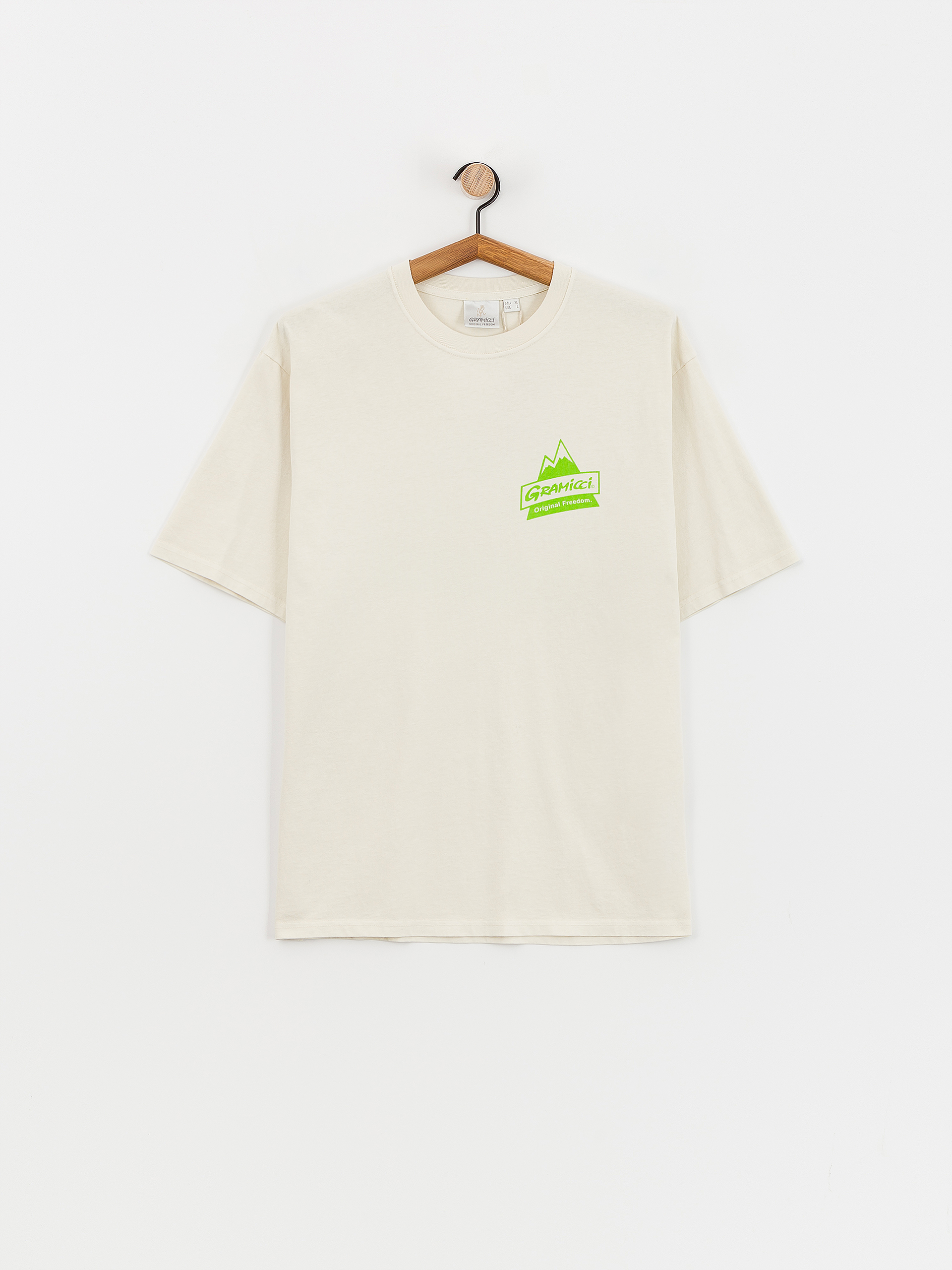 Gramicci T-Shirt Peak (sand pigment)