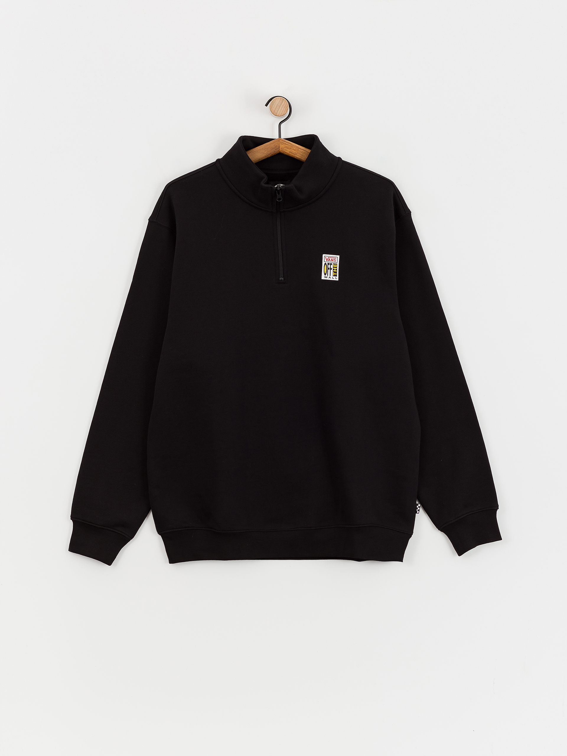 【関税送料込み】VANS 1/4 Zip Black Sweat Shirt Buy Vans Mens Versa Standard 1/4 Zip Sweatshirt Black
