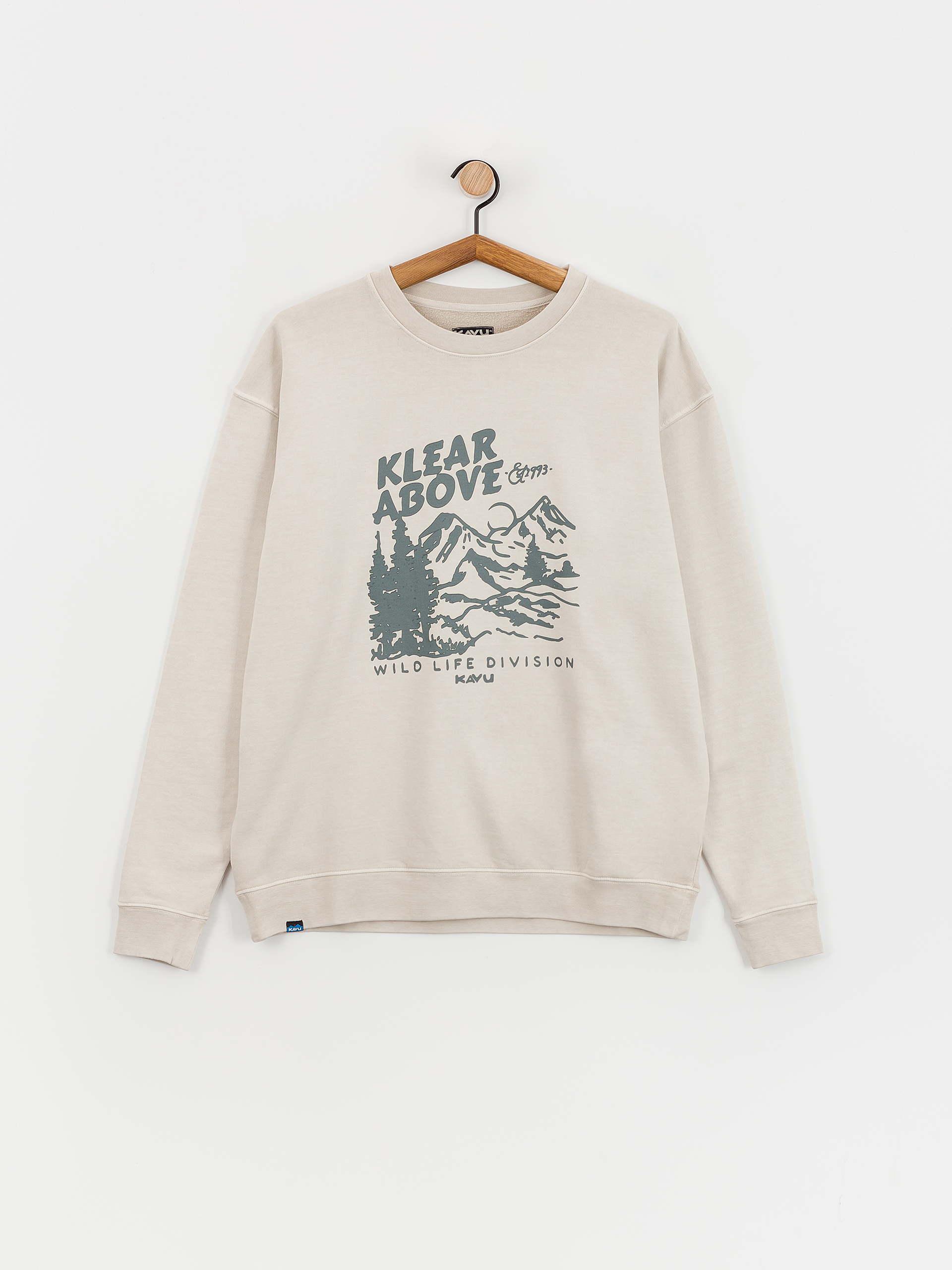 Kavu Sweatshirt KAVU Core Crew (oatmeal)