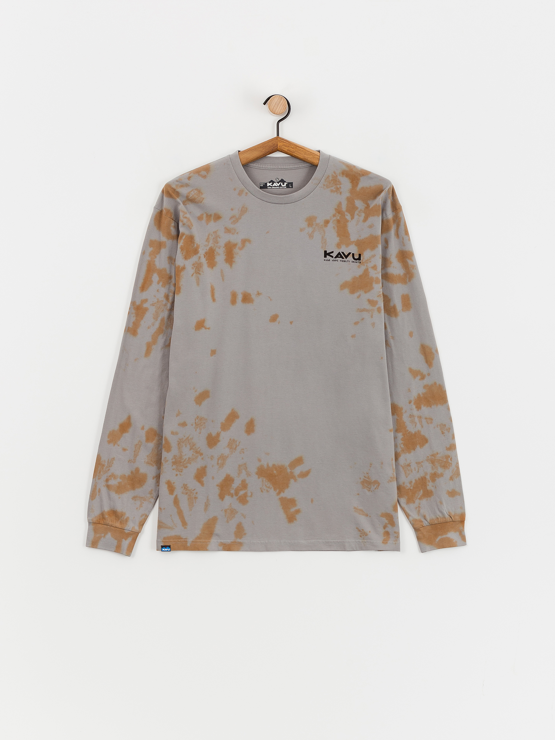 Kavu T-Shirt LS Etch Art (moonstone tie dye)