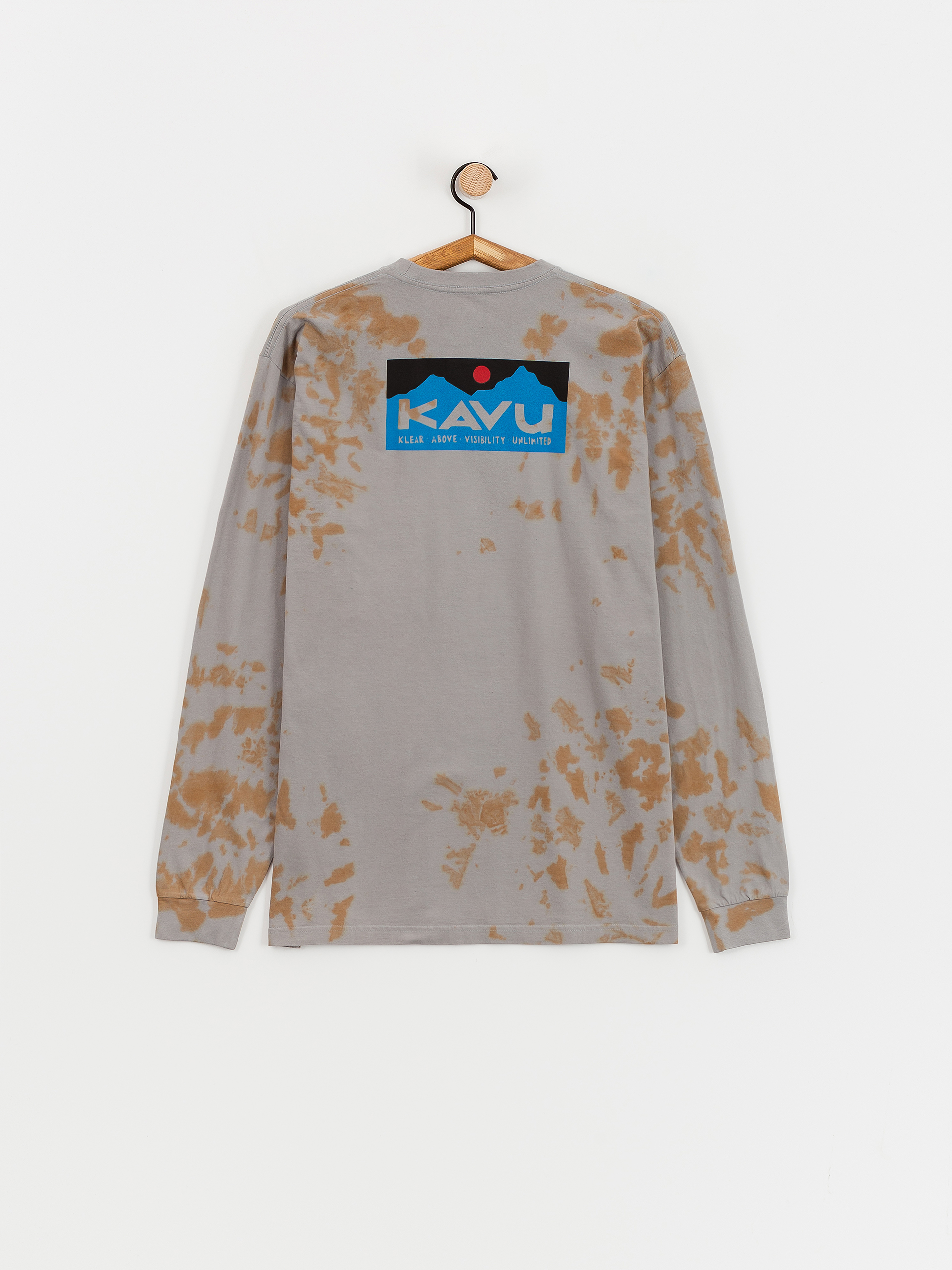 Kavu T-Shirt LS Etch Art (moonstone tie dye)