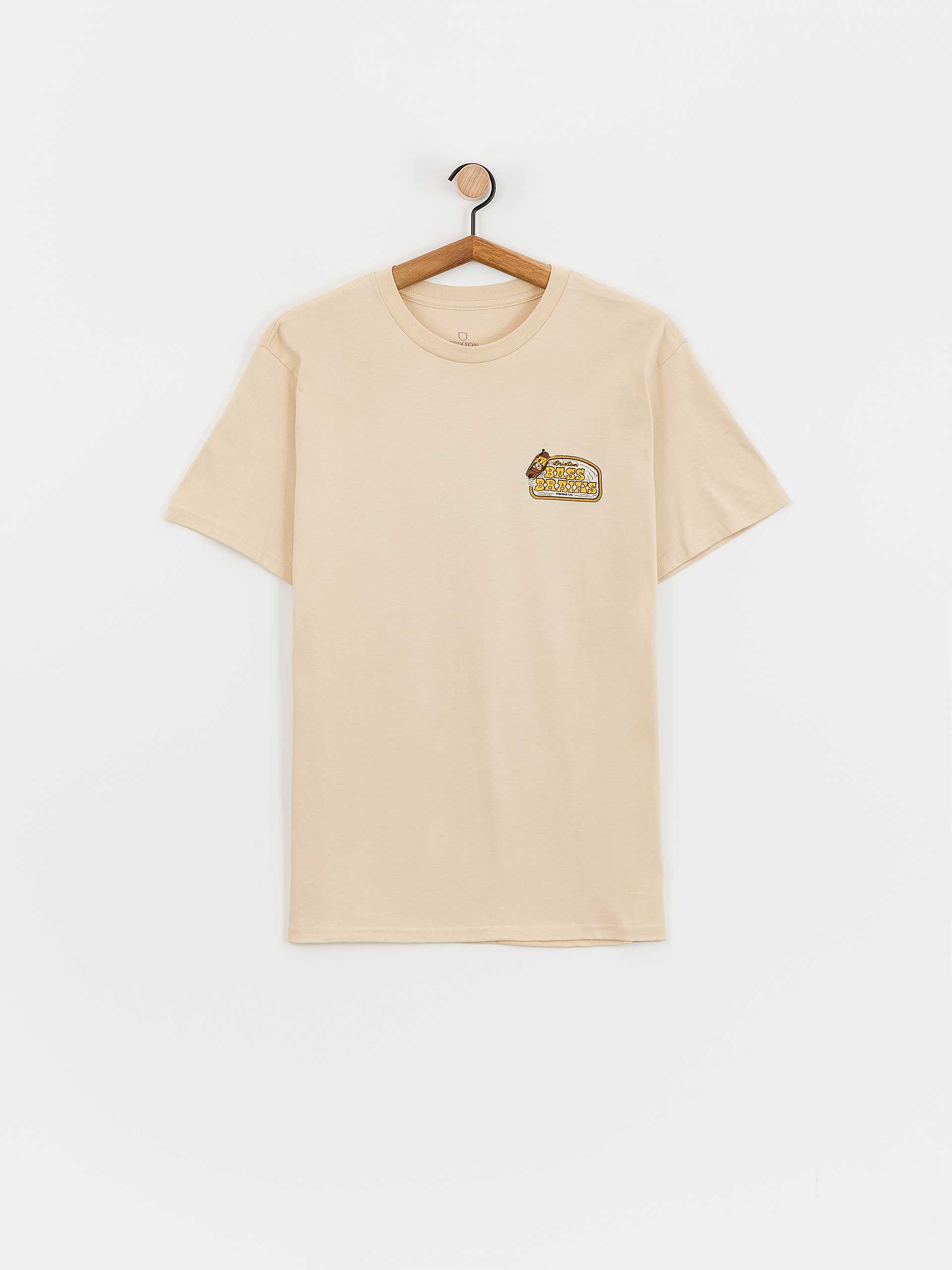 Brixton T-Shirt Bass Brains Boat Stt (cream)