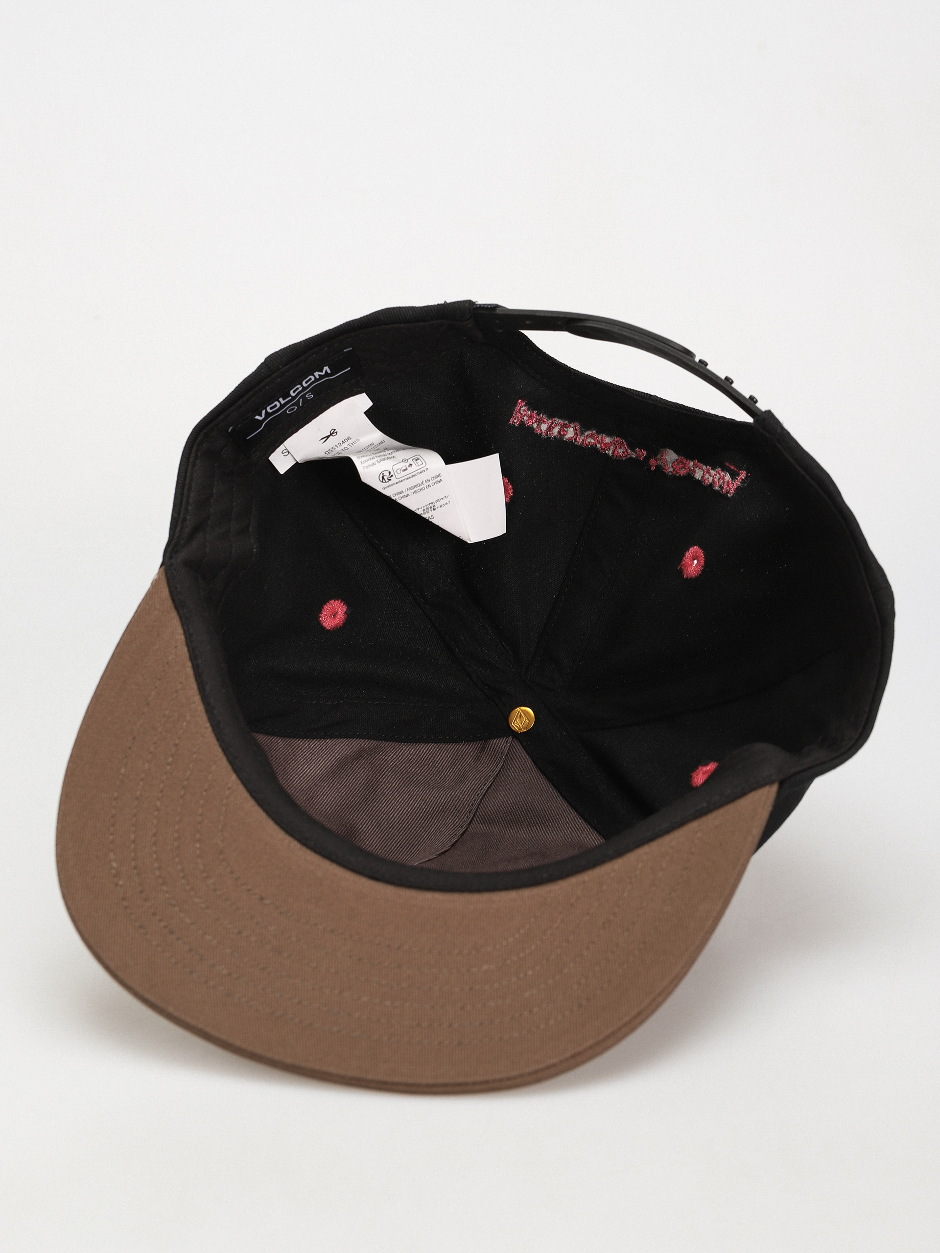 Volcom V Ent Hockey Dad Adj Cap (pewter)