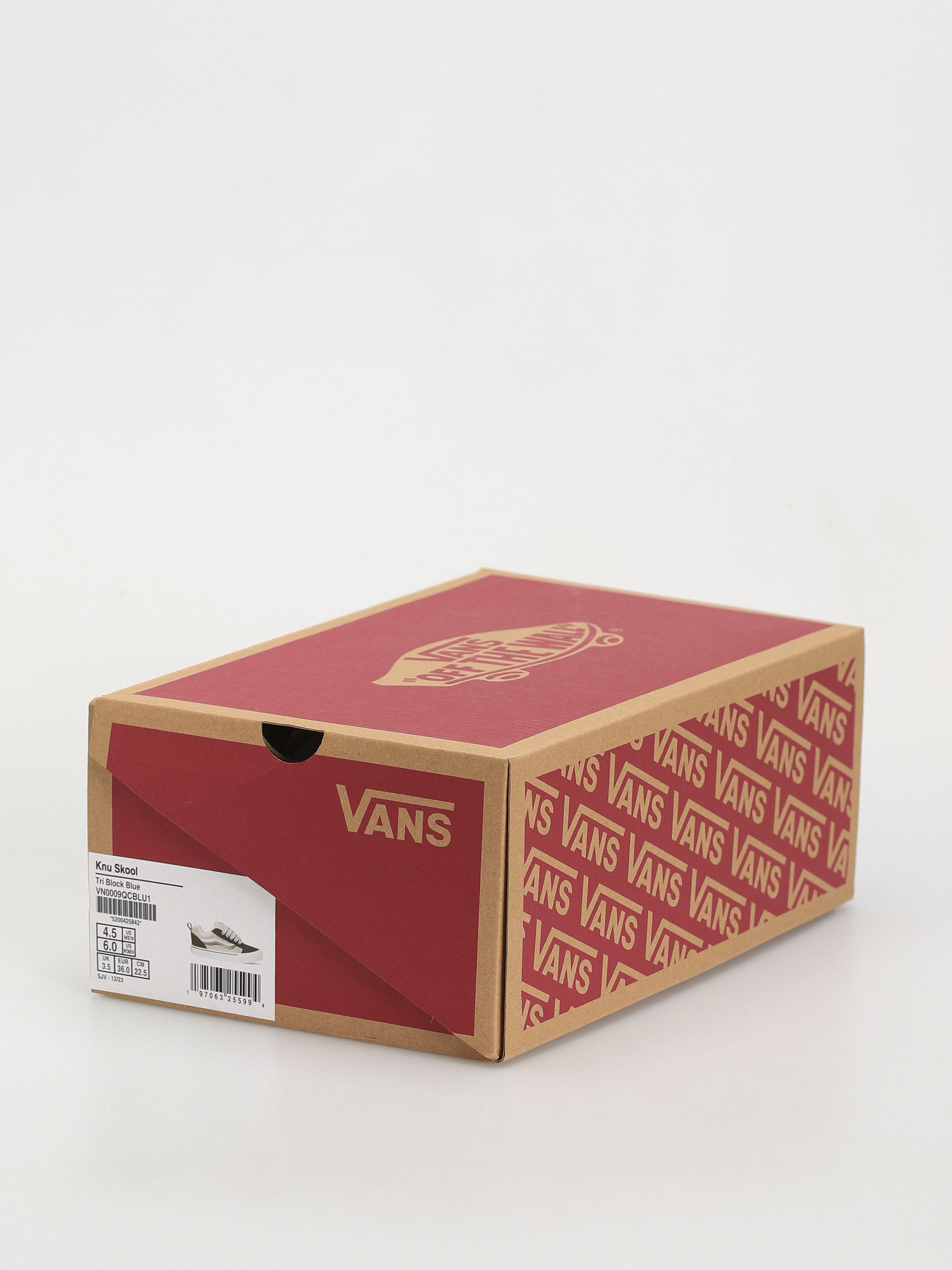 Vans Knu Skool Shoes (tri block blue)